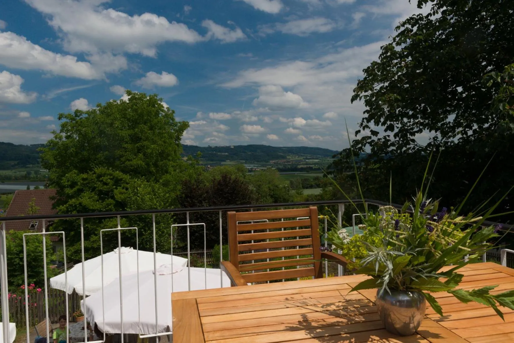 Patio in Landgasthof Keller