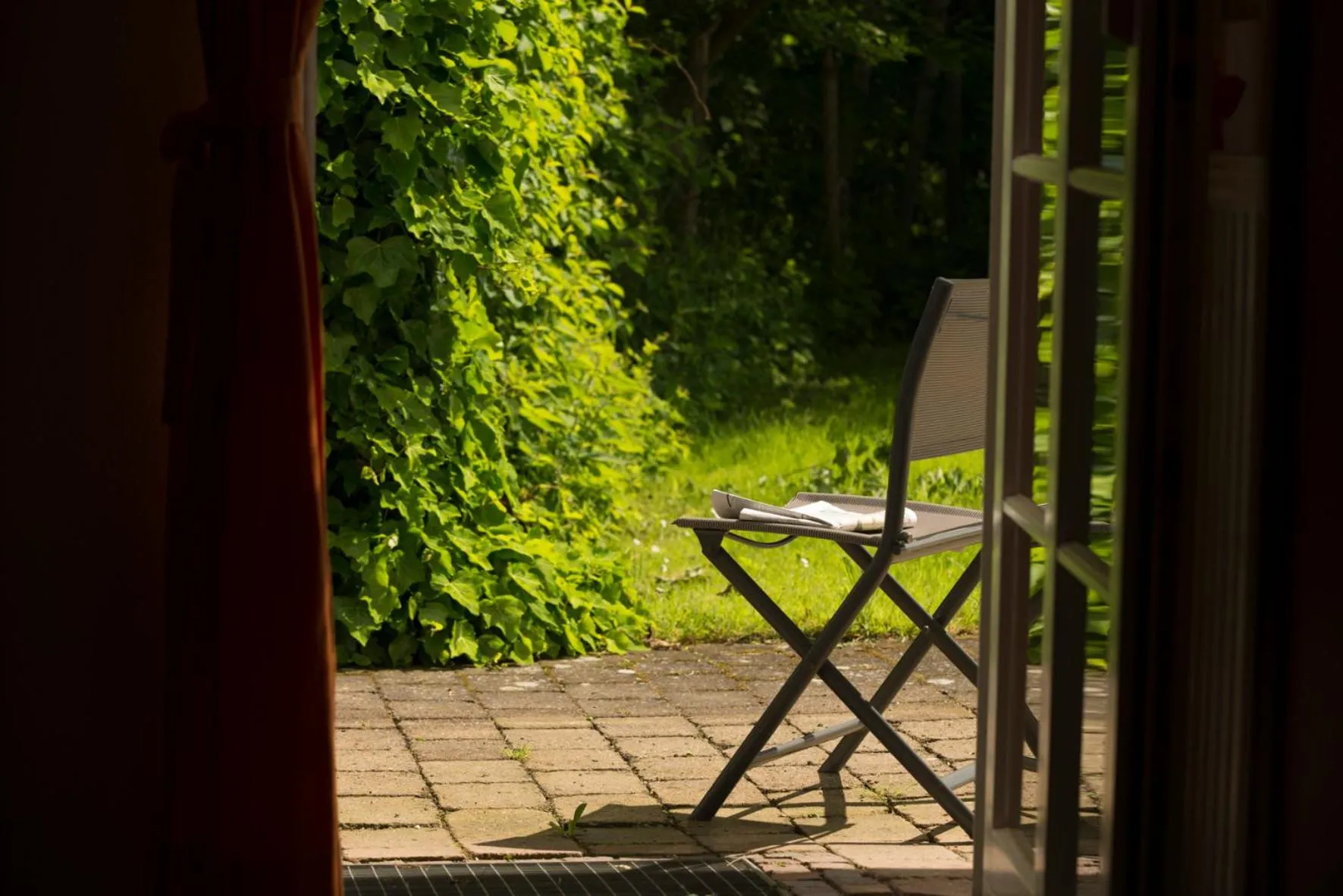 Patio in Landgasthof Keller