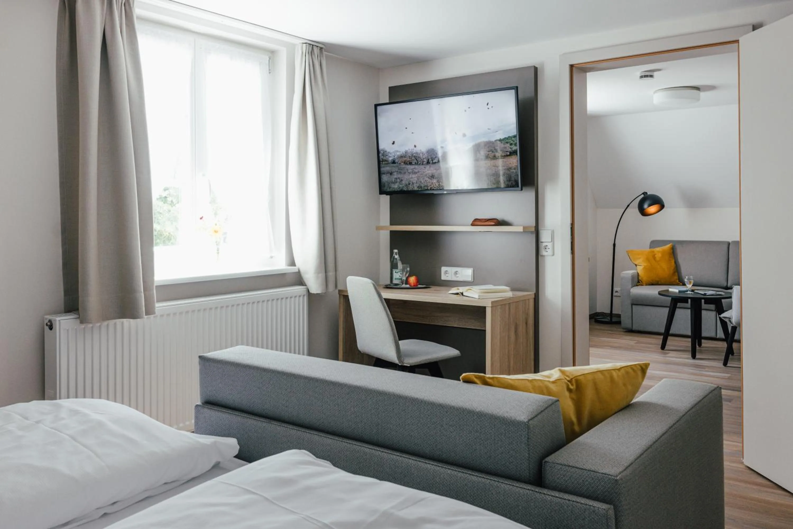 Photo of the whole room, Bed in Landgasthof Keller