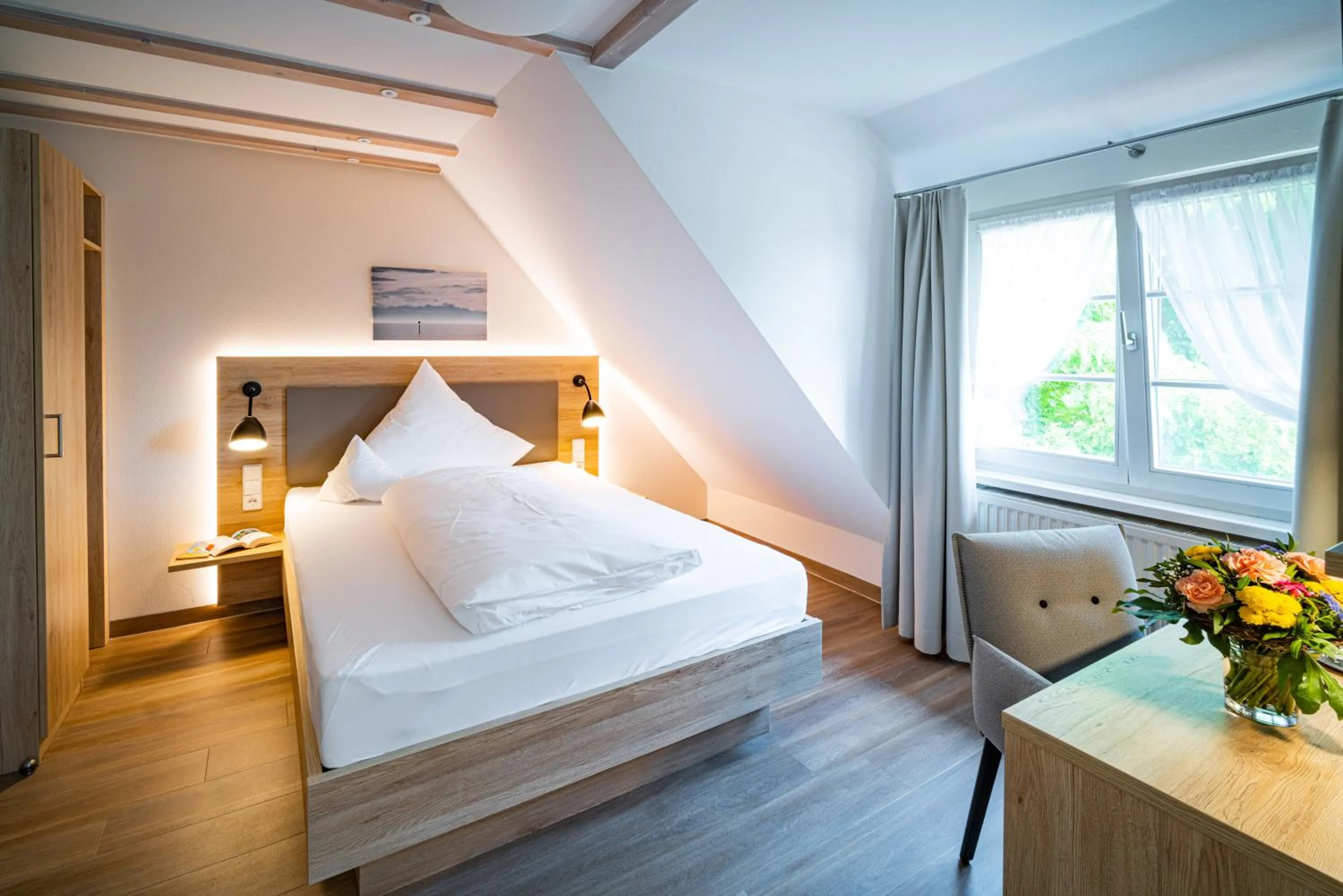 Bed in Landgasthof Keller