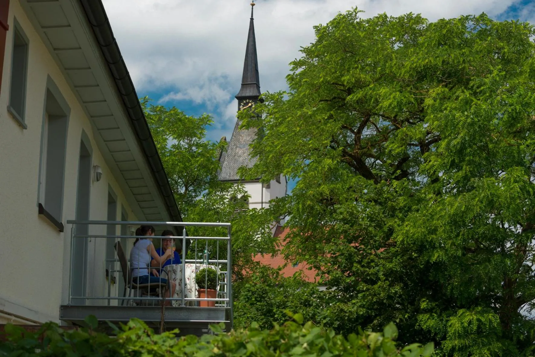 Balcony/Terrace in Landgasthof Keller
