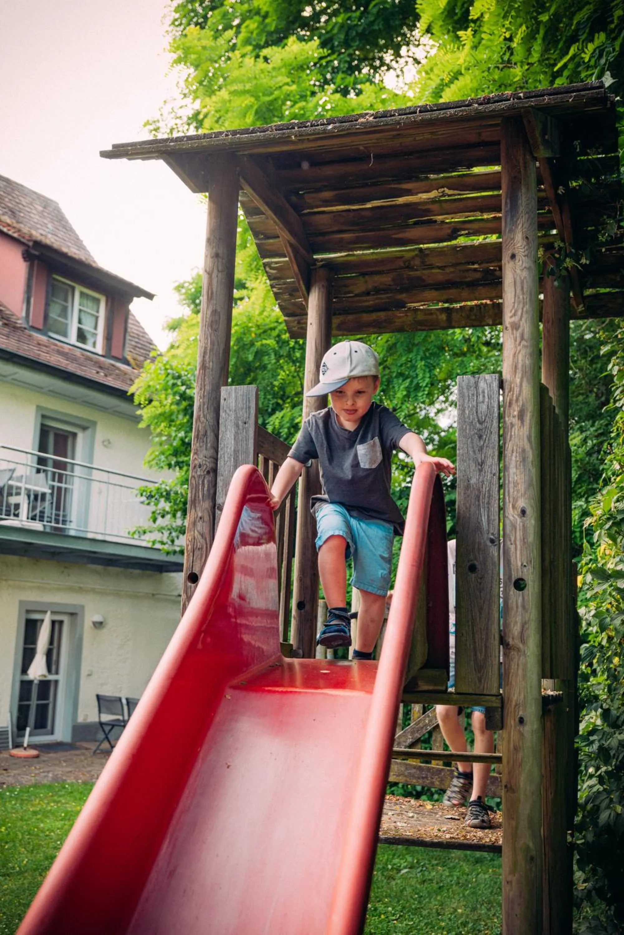 Children play ground in Landgasthof Keller