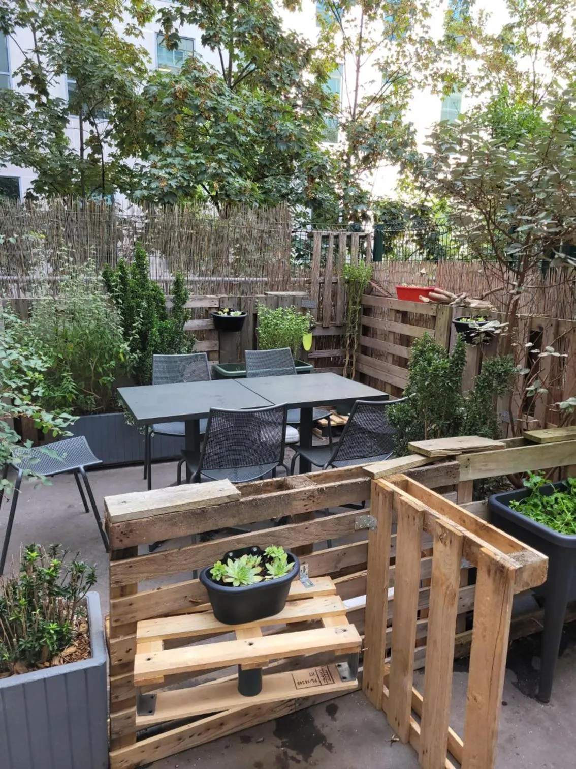 Balcony/Terrace in ibis budget Paris Porte de Vincennes