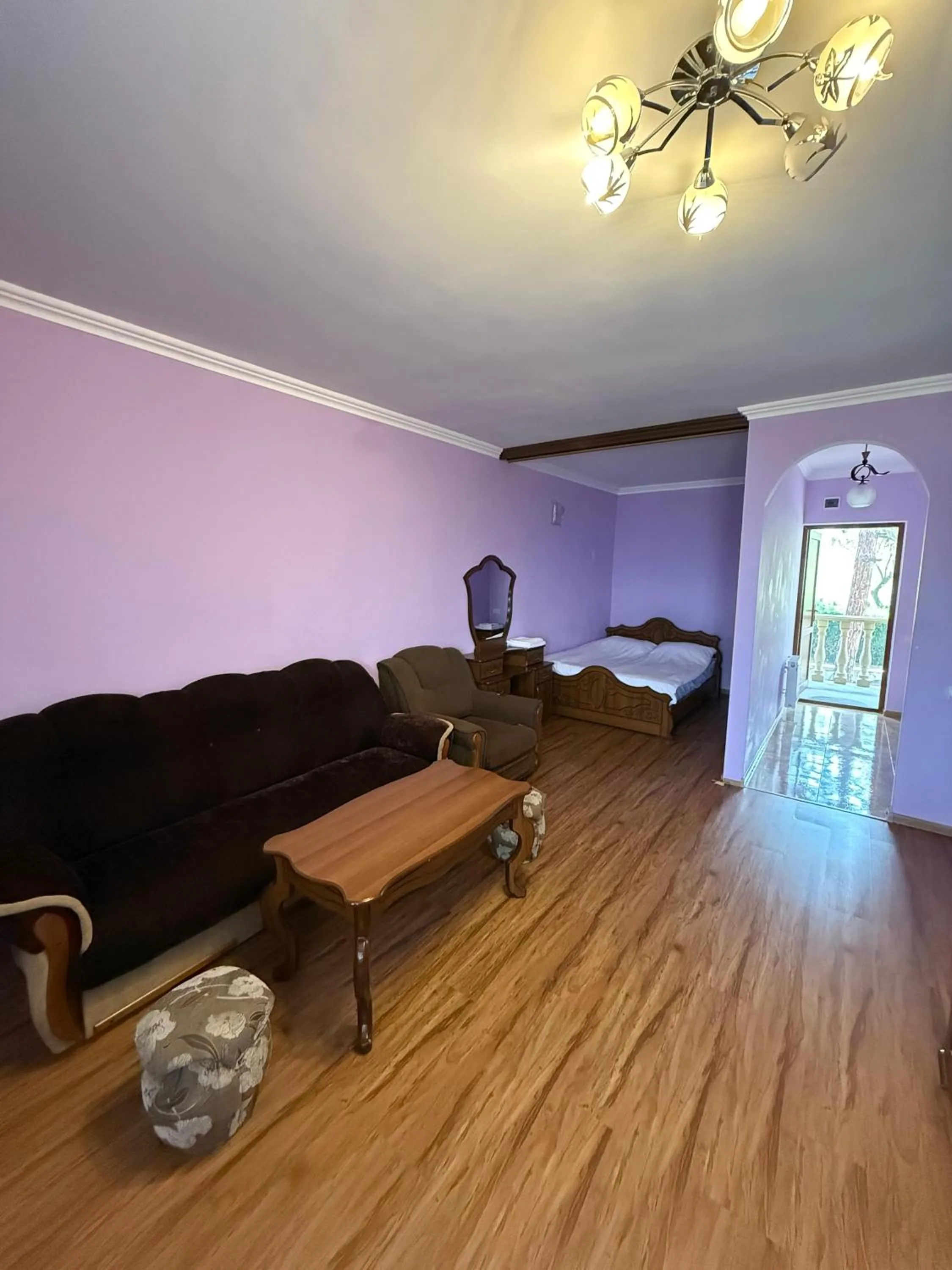 Seating area in Odzun Hotel