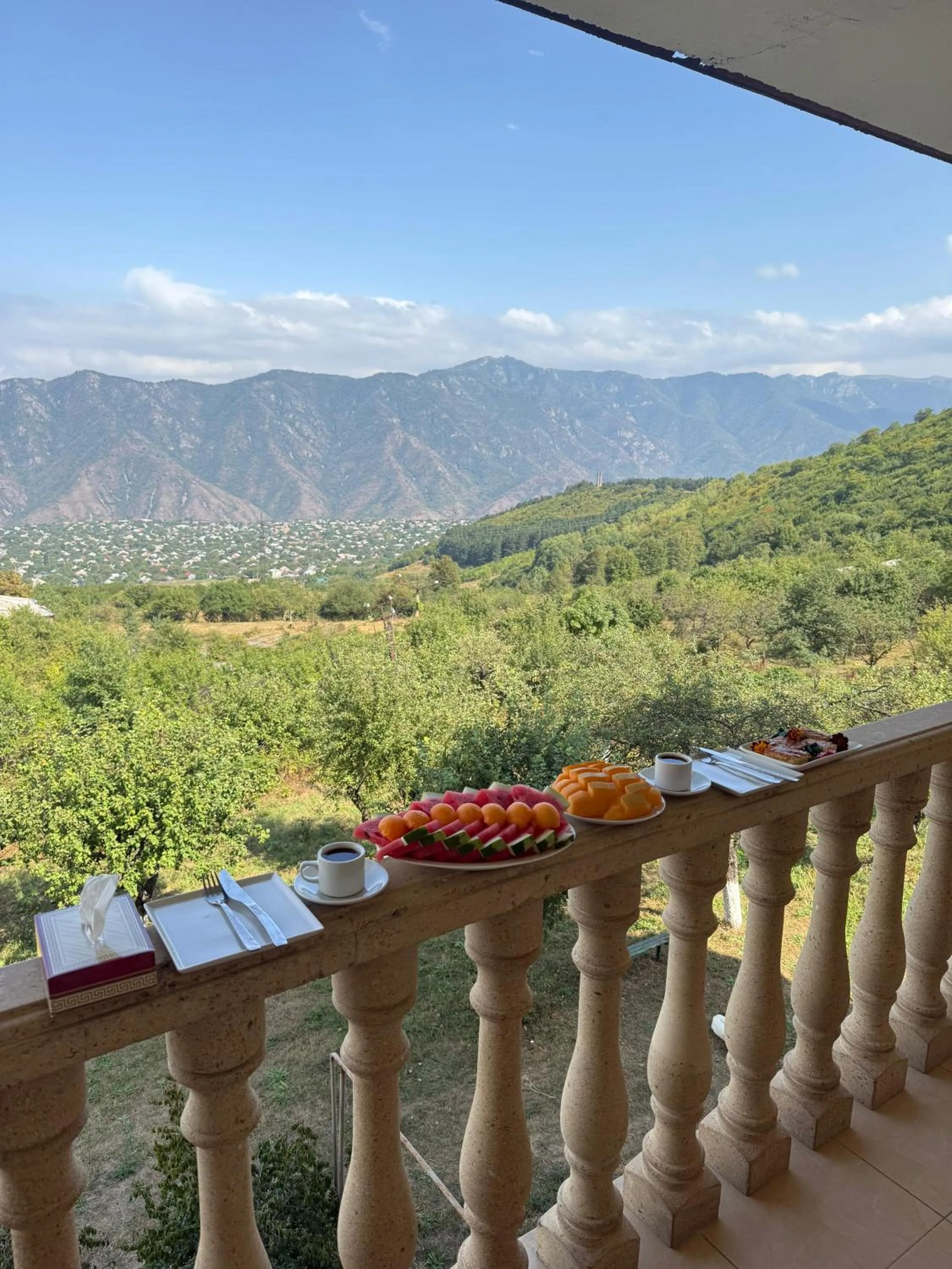 Natural landscape in Odzun Hotel