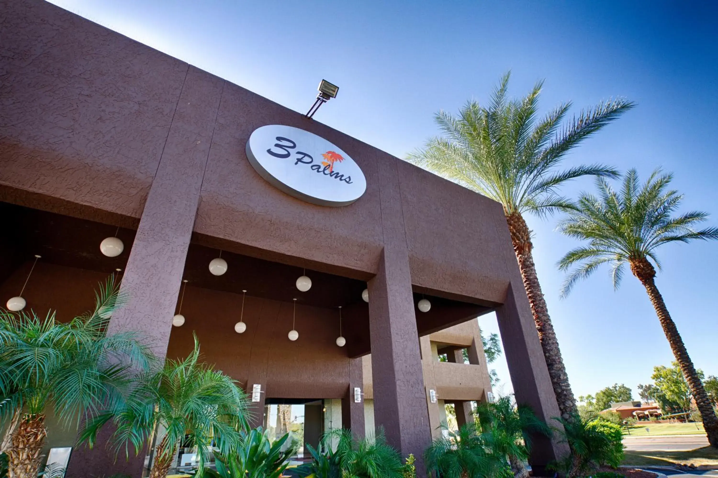 Facade/entrance, Property Building in 3 Palms Hotel