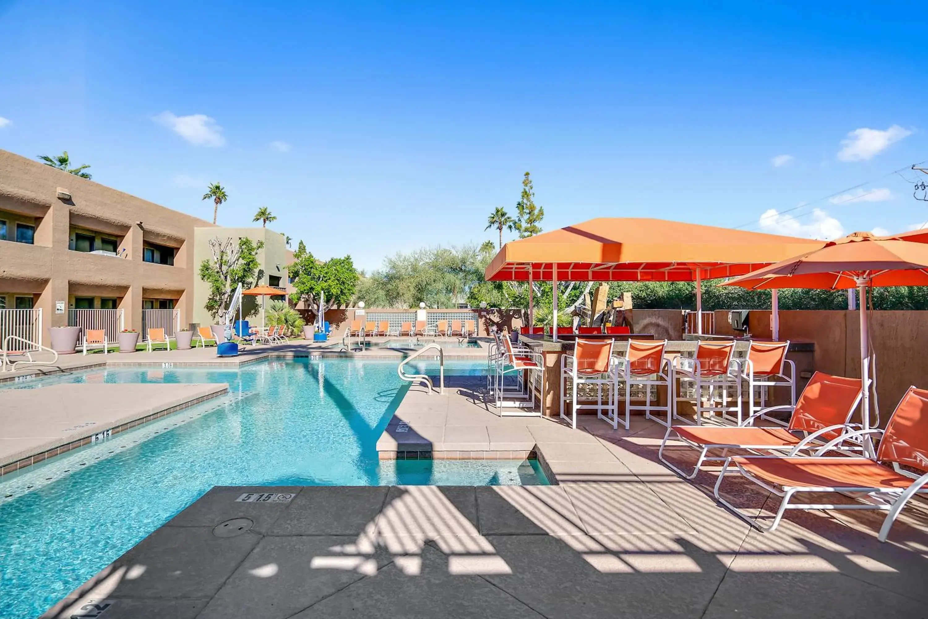 Swimming Pool in 3 Palms Hotel