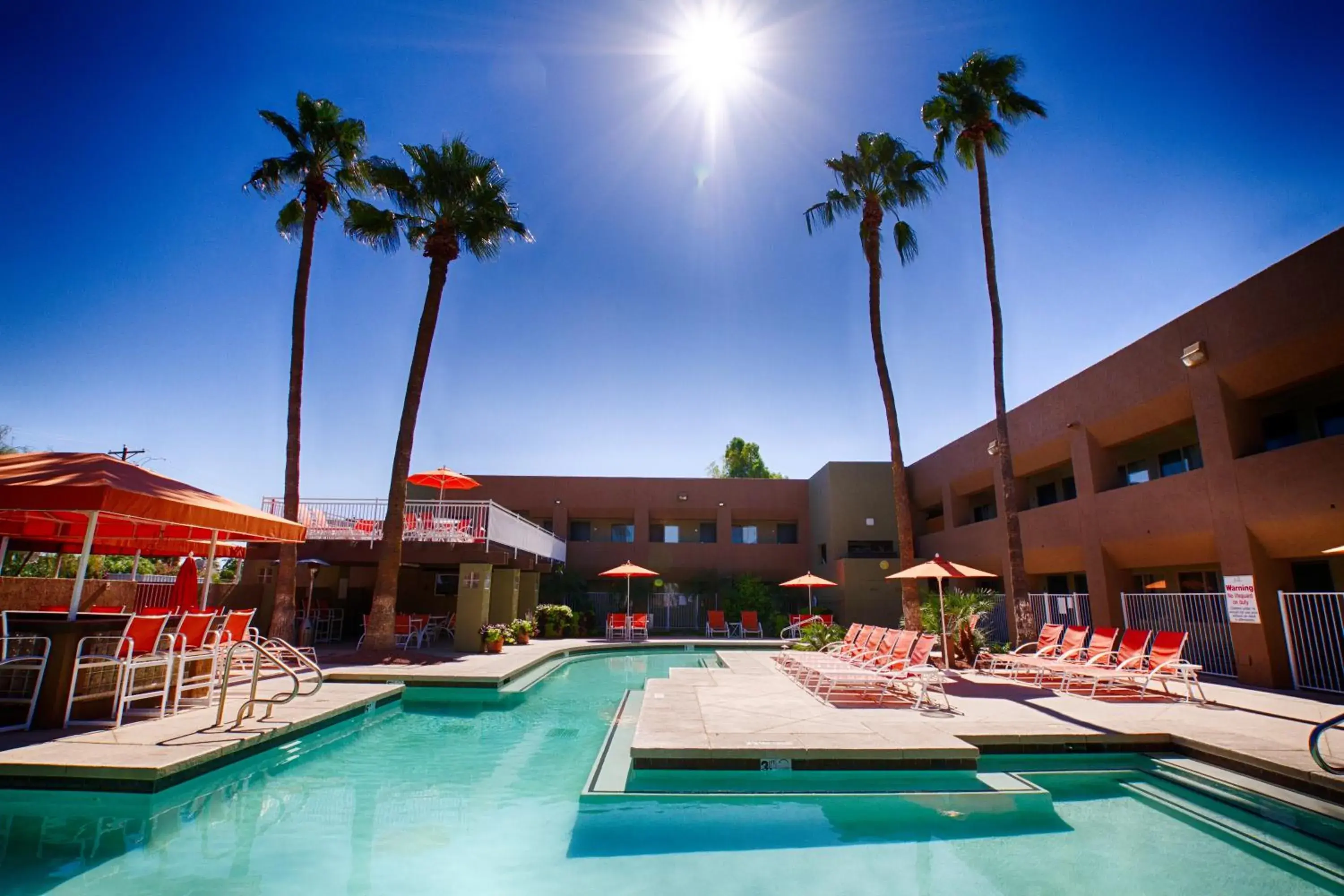 Swimming Pool in 3 Palms Hotel