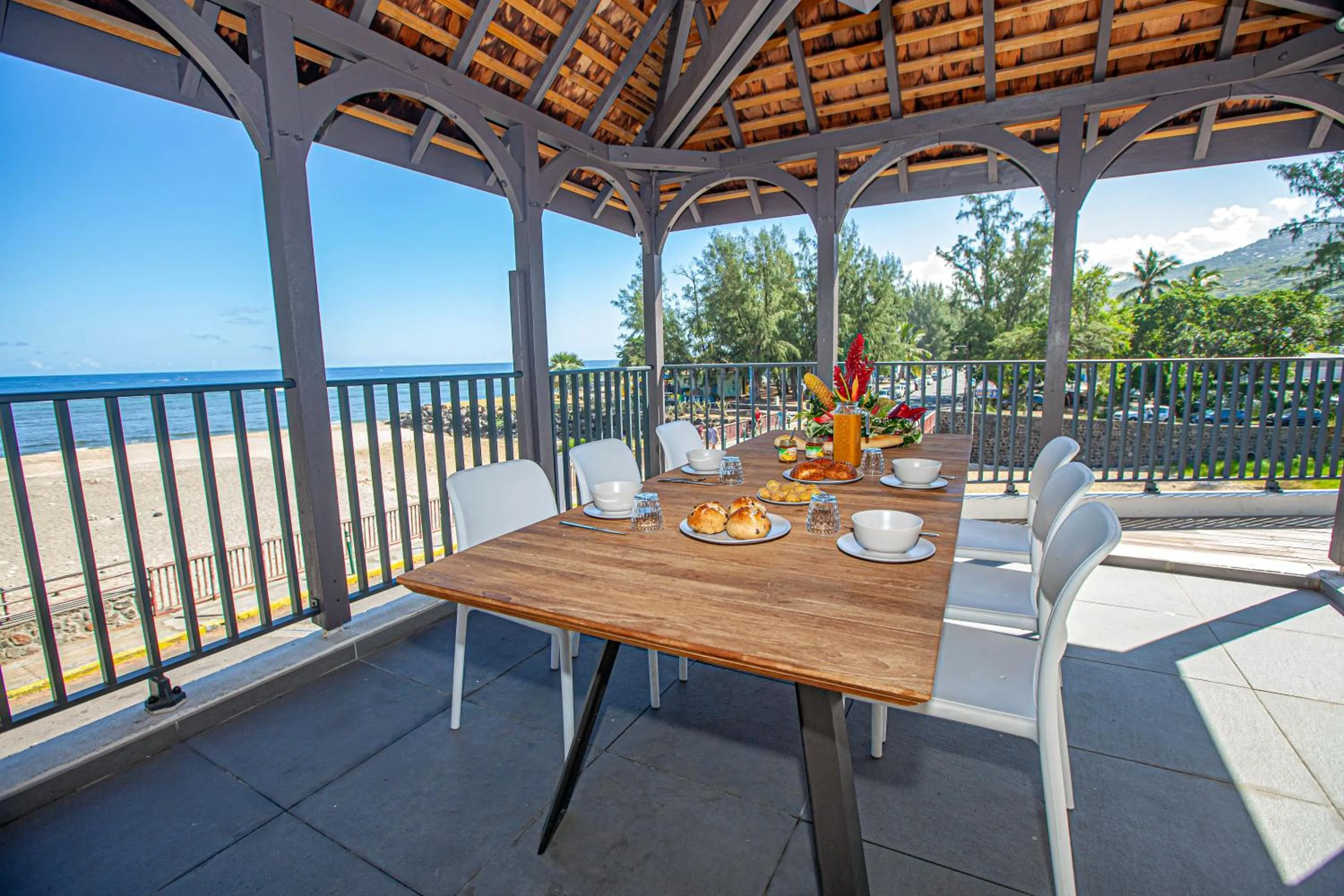 Patio in Résidence Santa Apolonia