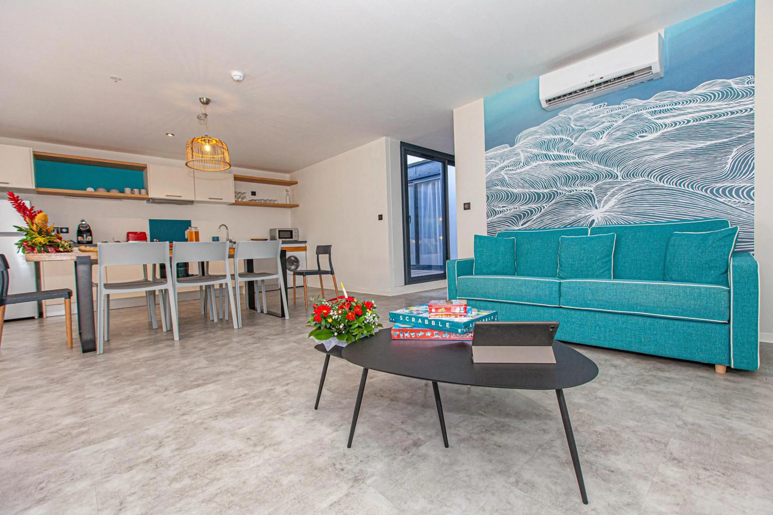 Kitchen or kitchenette in Résidence Santa Apolonia