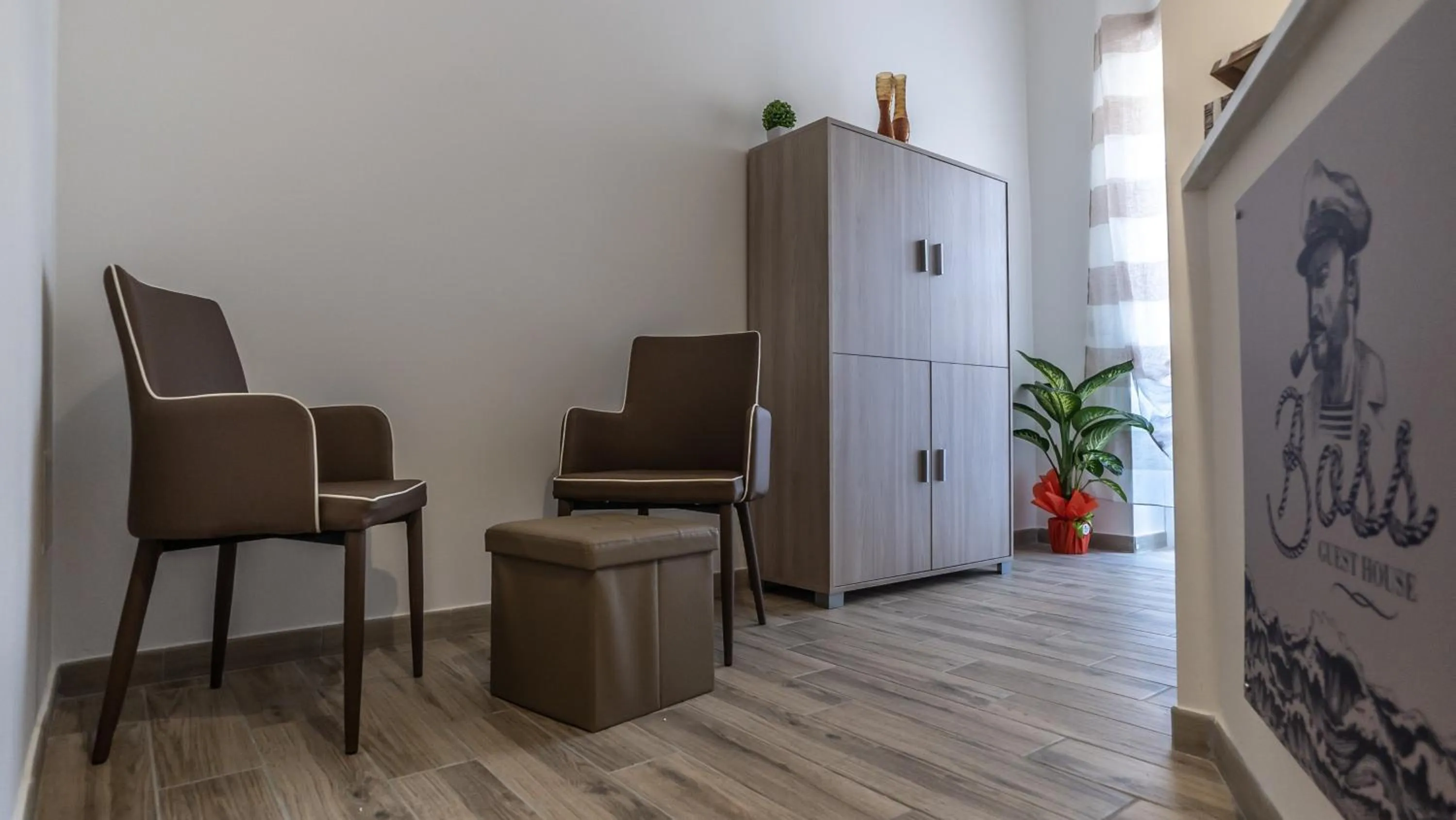 Lobby or reception in BOSS Guest House