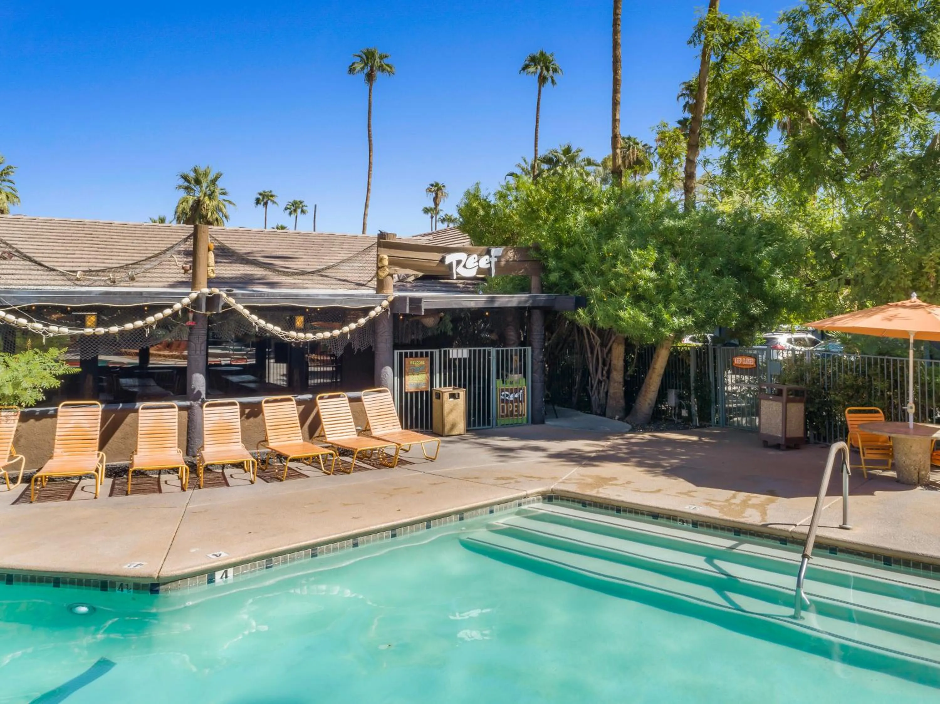 Swimming pool in Caliente Tropics