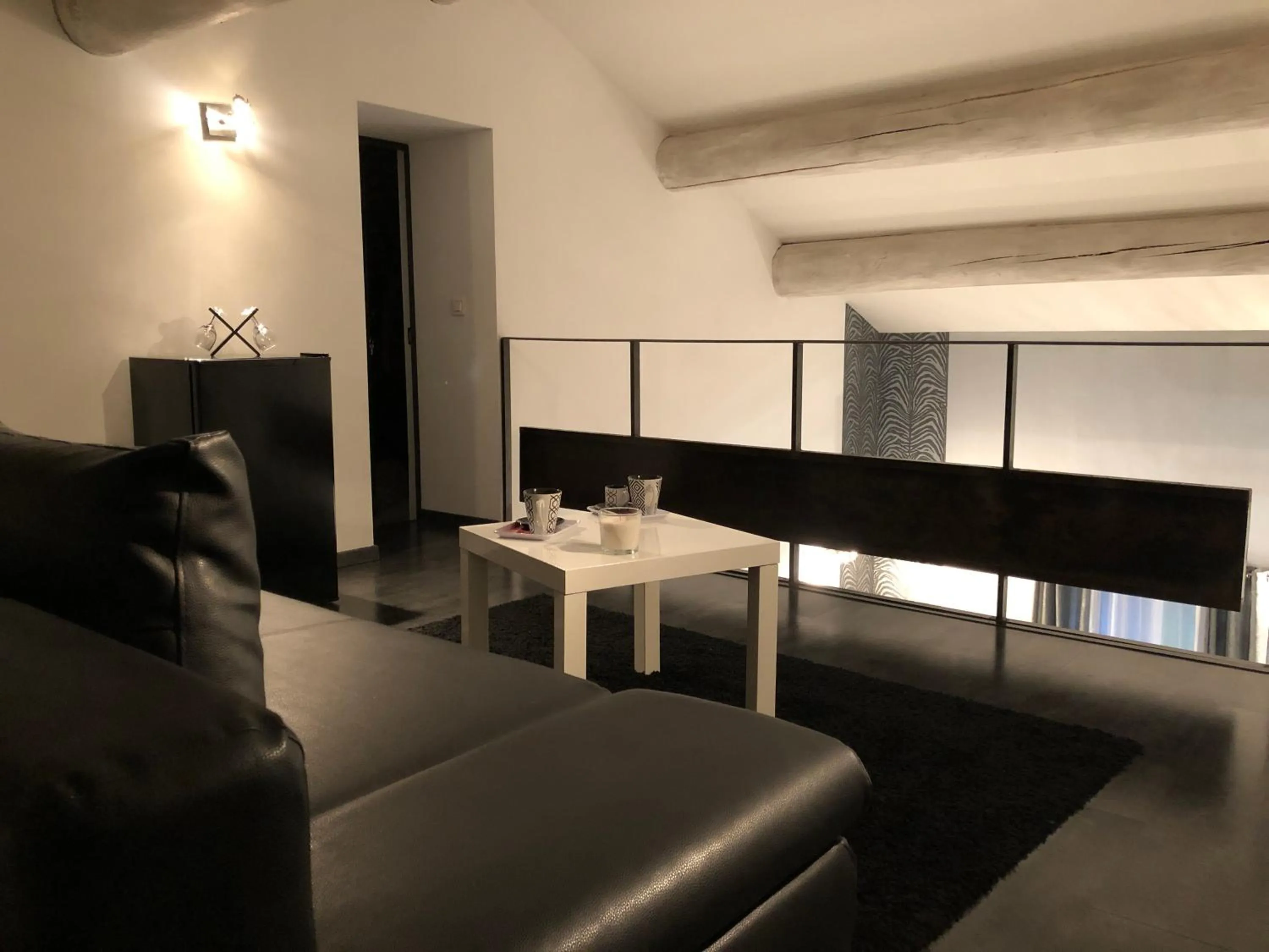 Living room in B&B dans Mas en pierres