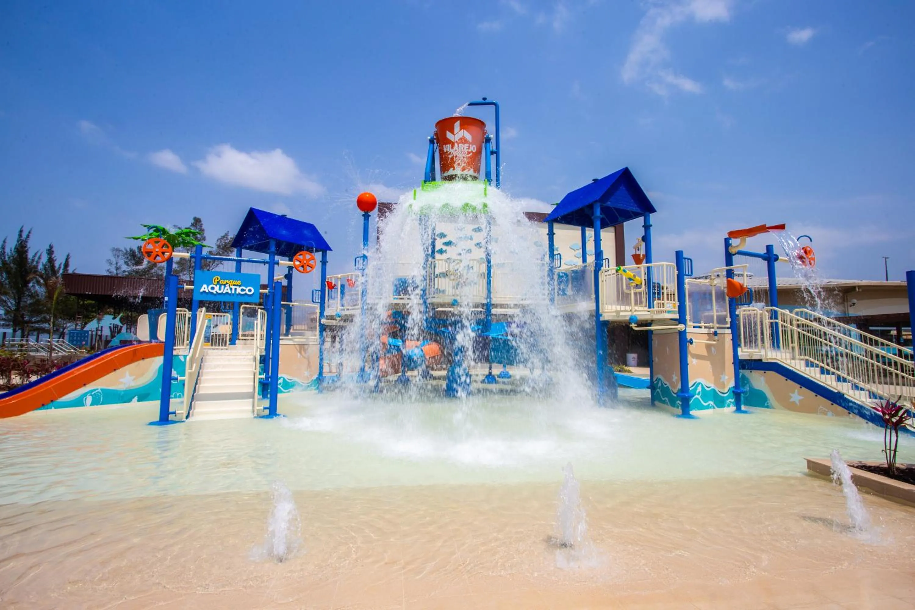 Aqua park in Hotel Vilarejo Praia All Inclusive
