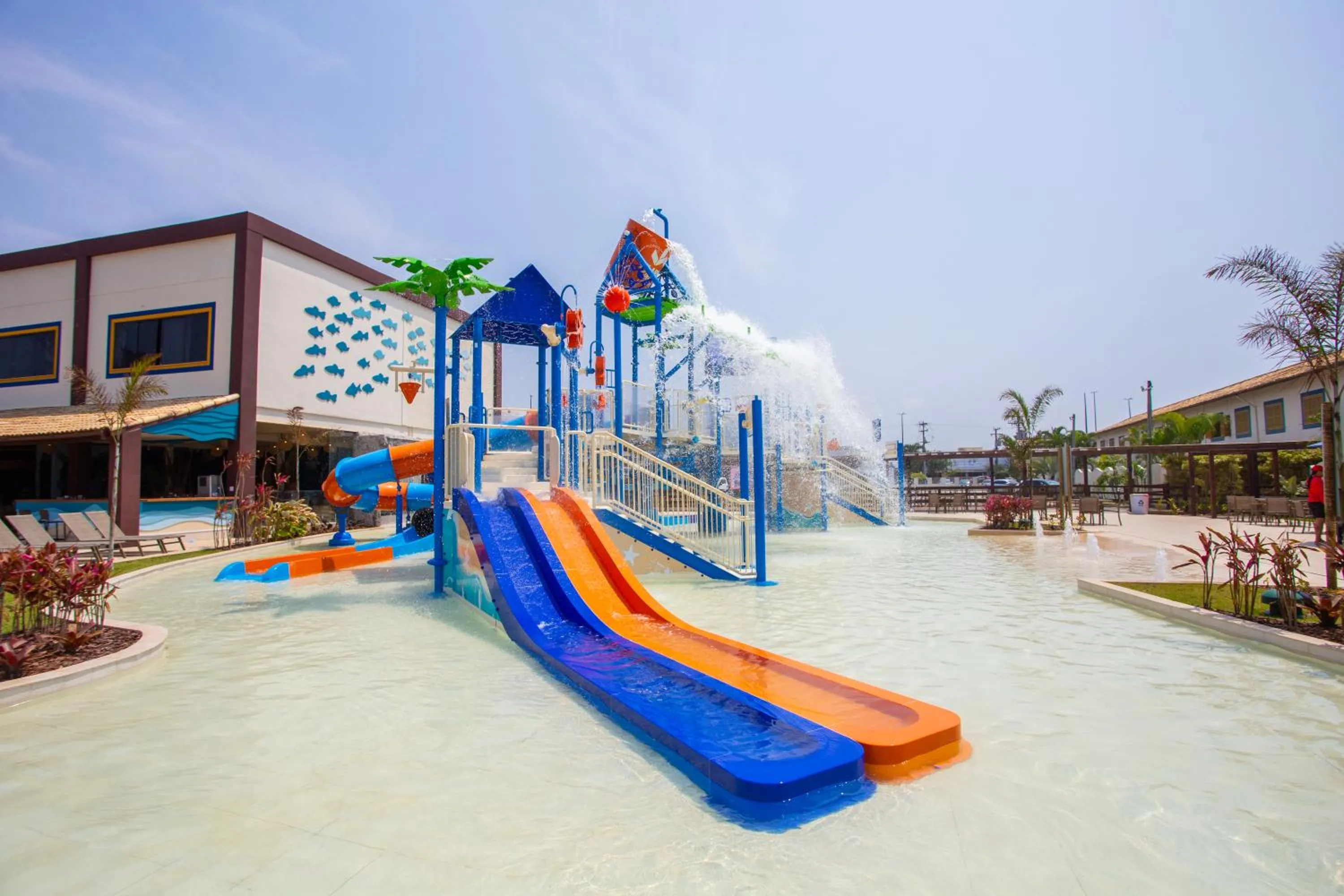 Aqua park in Hotel Vilarejo Praia All Inclusive