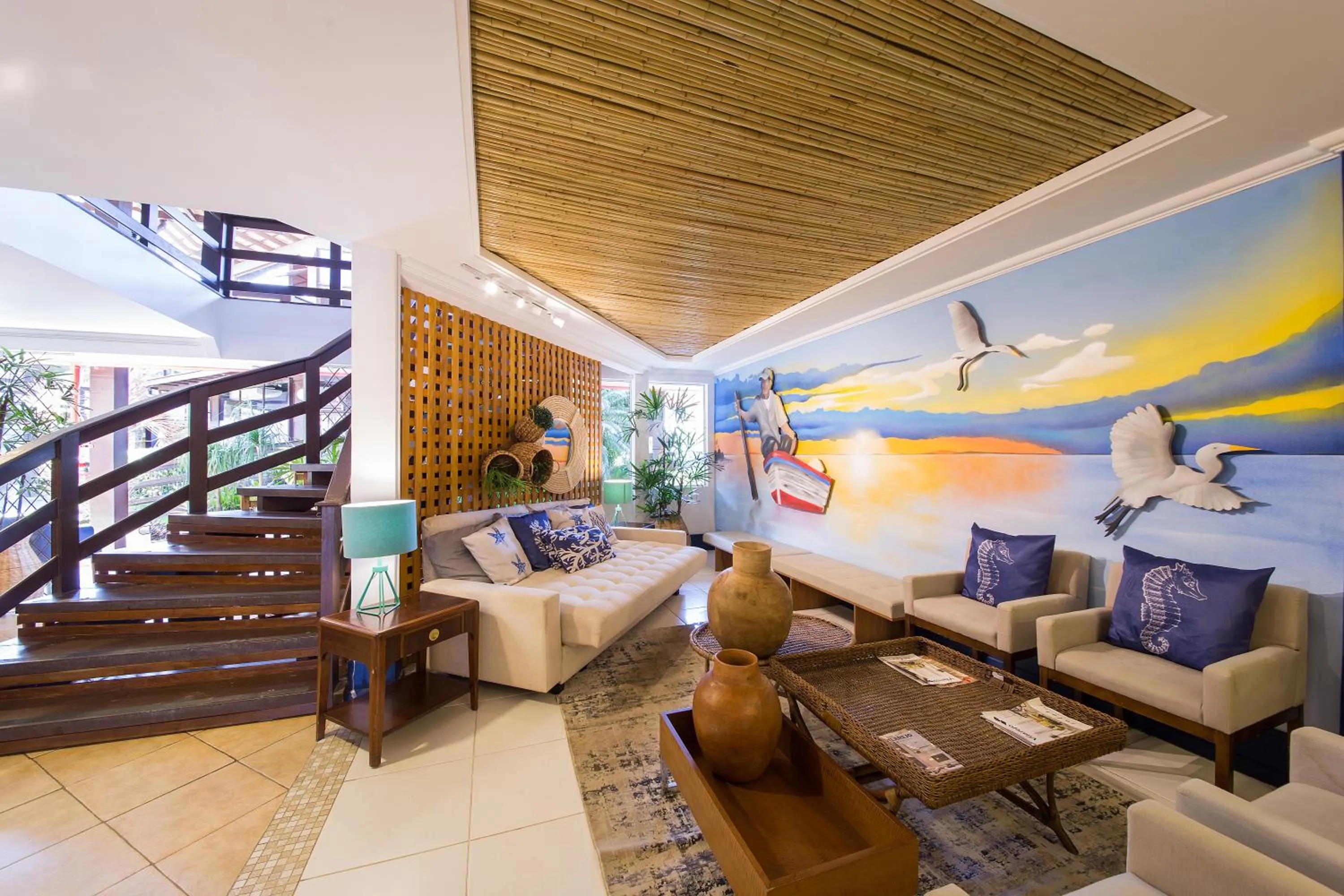 Lobby or reception in Hotel Vilarejo Praia All Inclusive