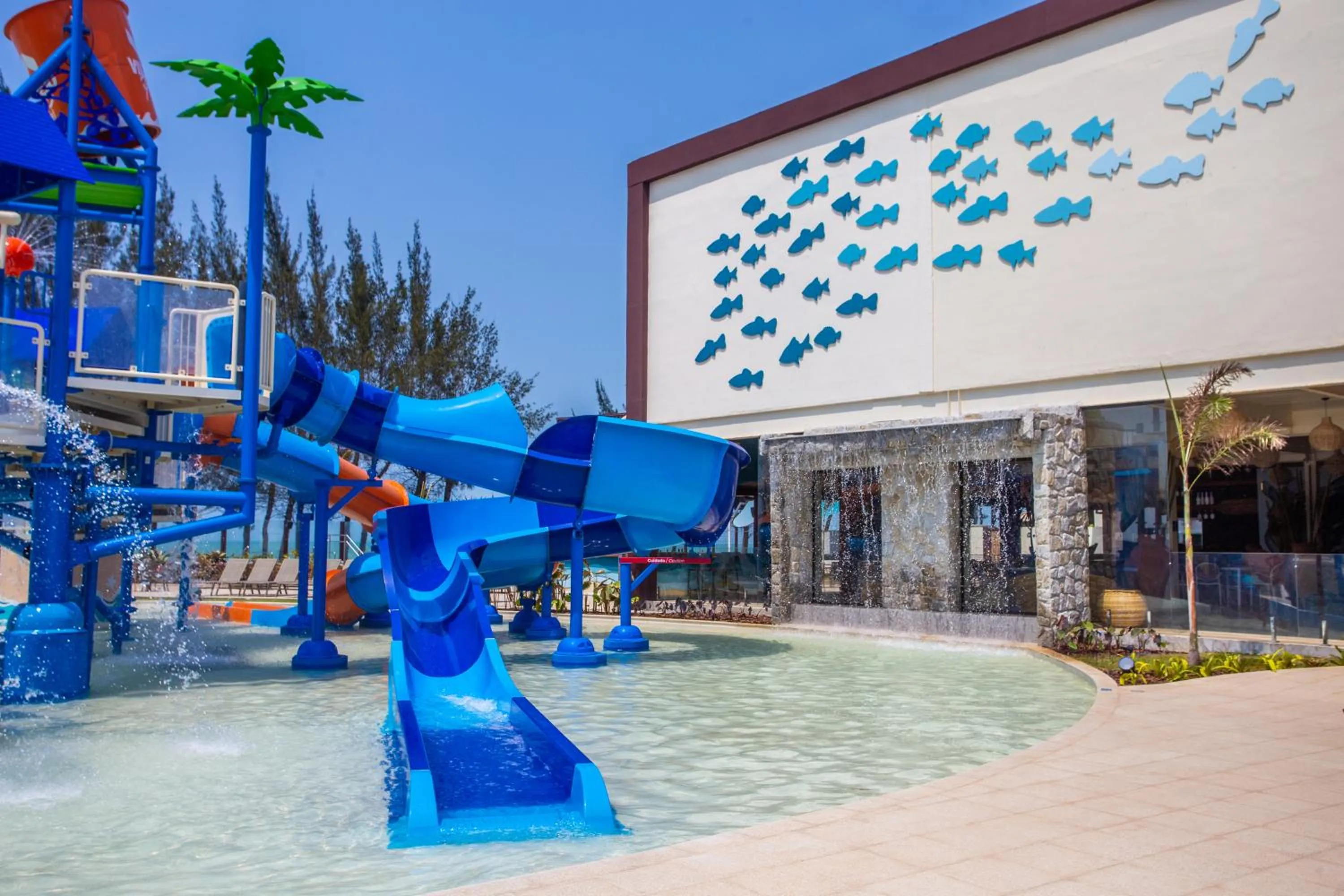 Aqua park in Hotel Vilarejo Praia All Inclusive