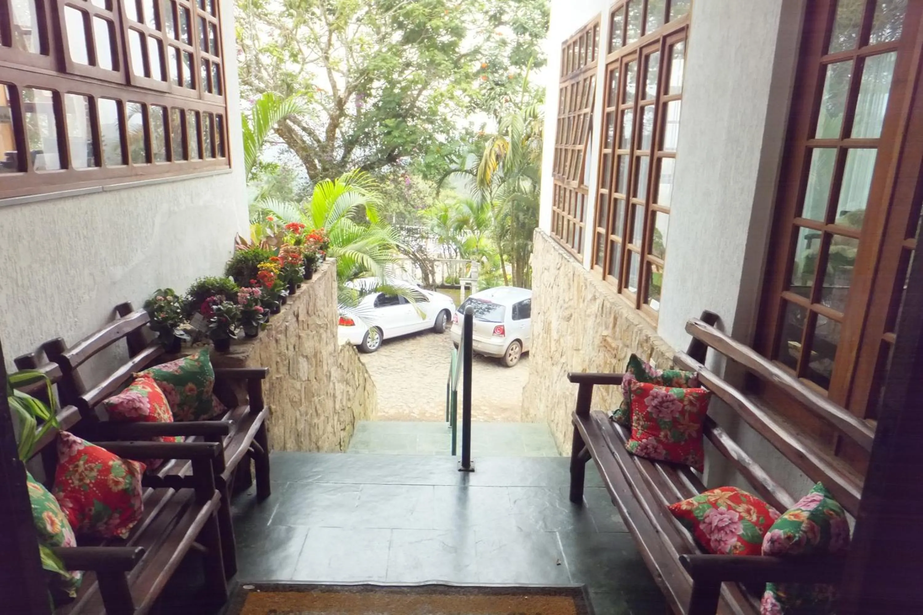 Lobby or reception in Pousada Aconchego de Minas