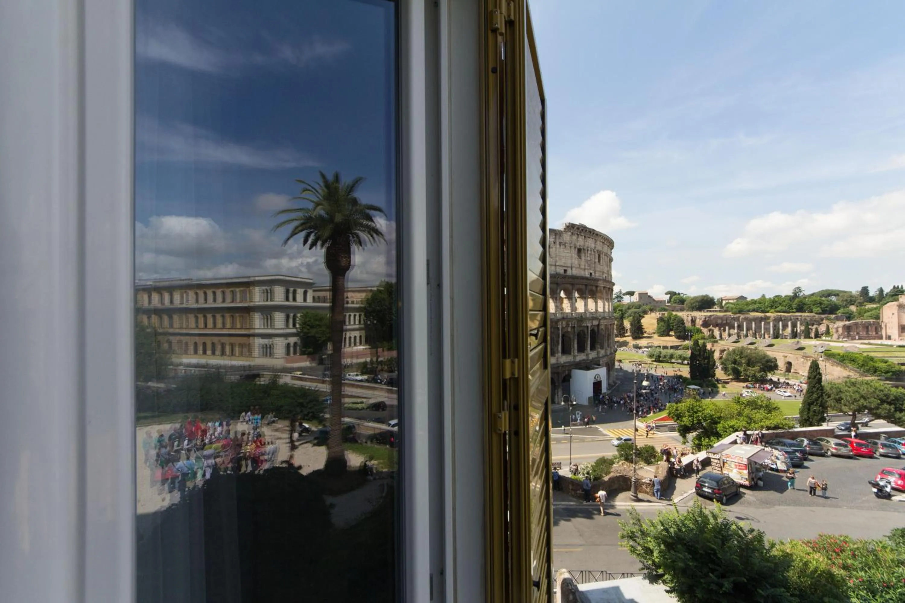 View (from property/room) in B&B Colosseo Panoramic Rooms