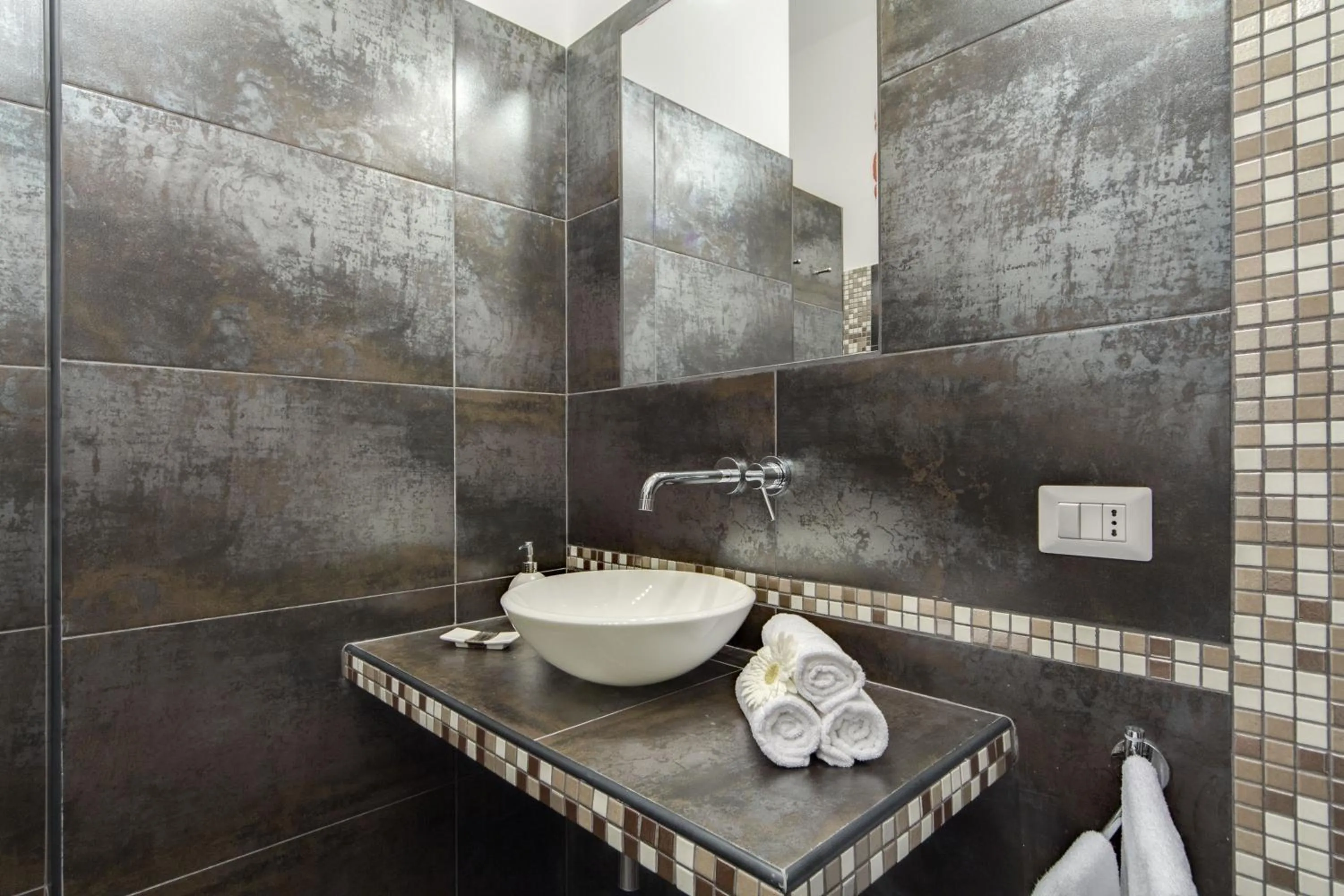 Bathroom in B&B Colosseo Panoramic Rooms