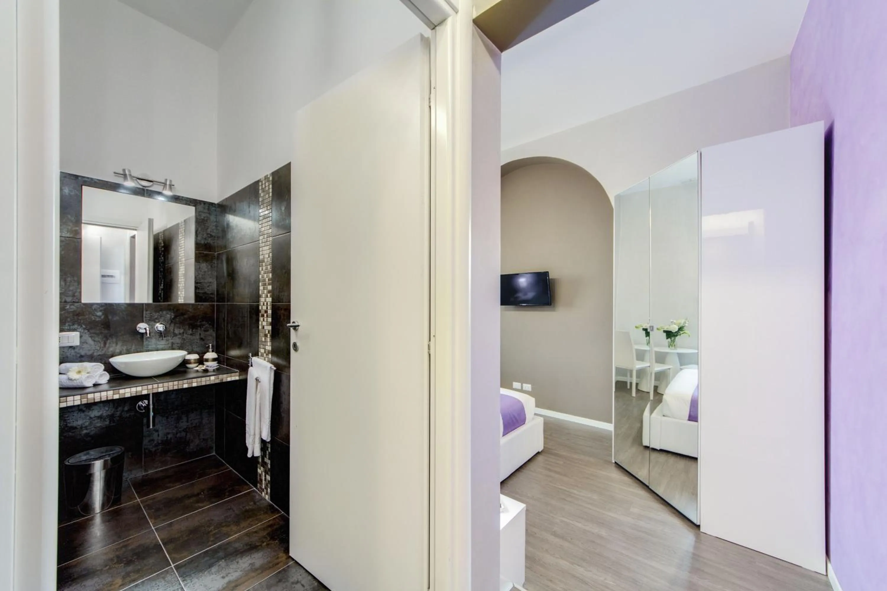 Bathroom in B&B Colosseo Panoramic Rooms