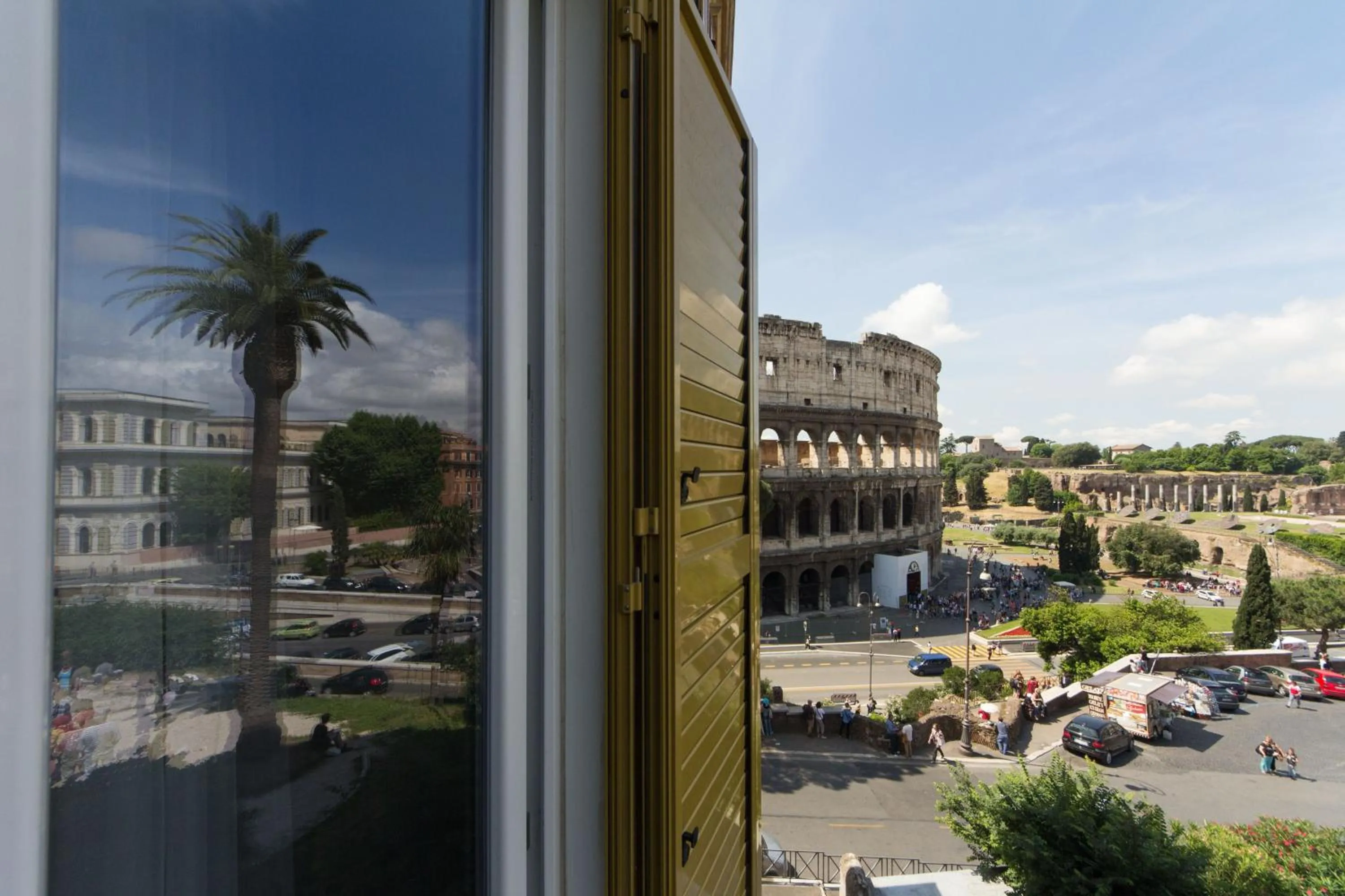 View (from property/room) in B&B Colosseo Panoramic Rooms