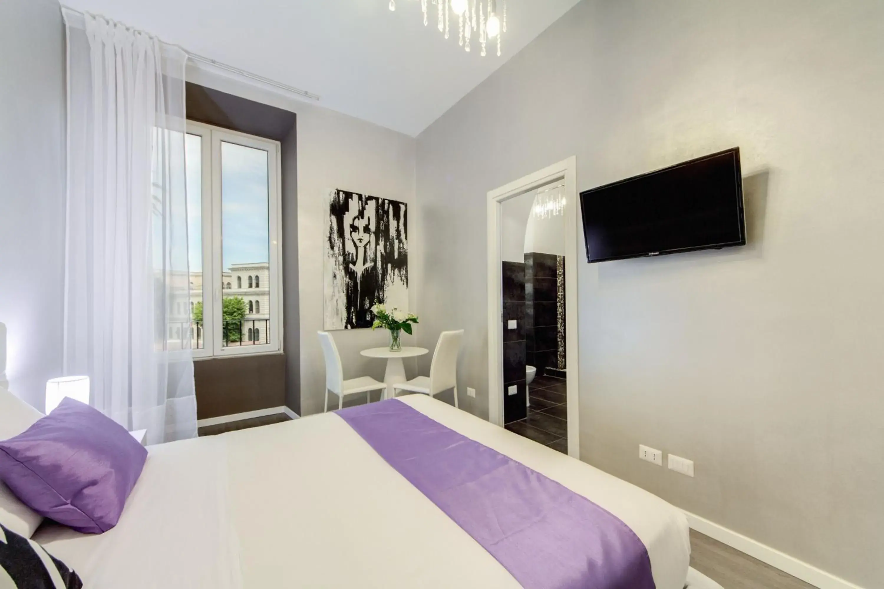 Double Room with View in B&B Colosseo Panoramic Rooms Double Room with View in B&B Colosseo Panoramic Rooms