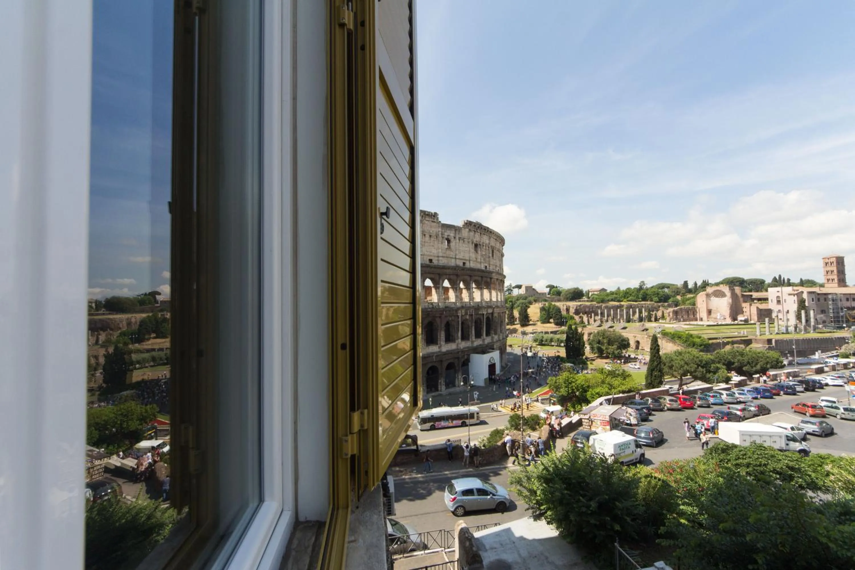 View (from property/room) in B&B Colosseo Panoramic Rooms