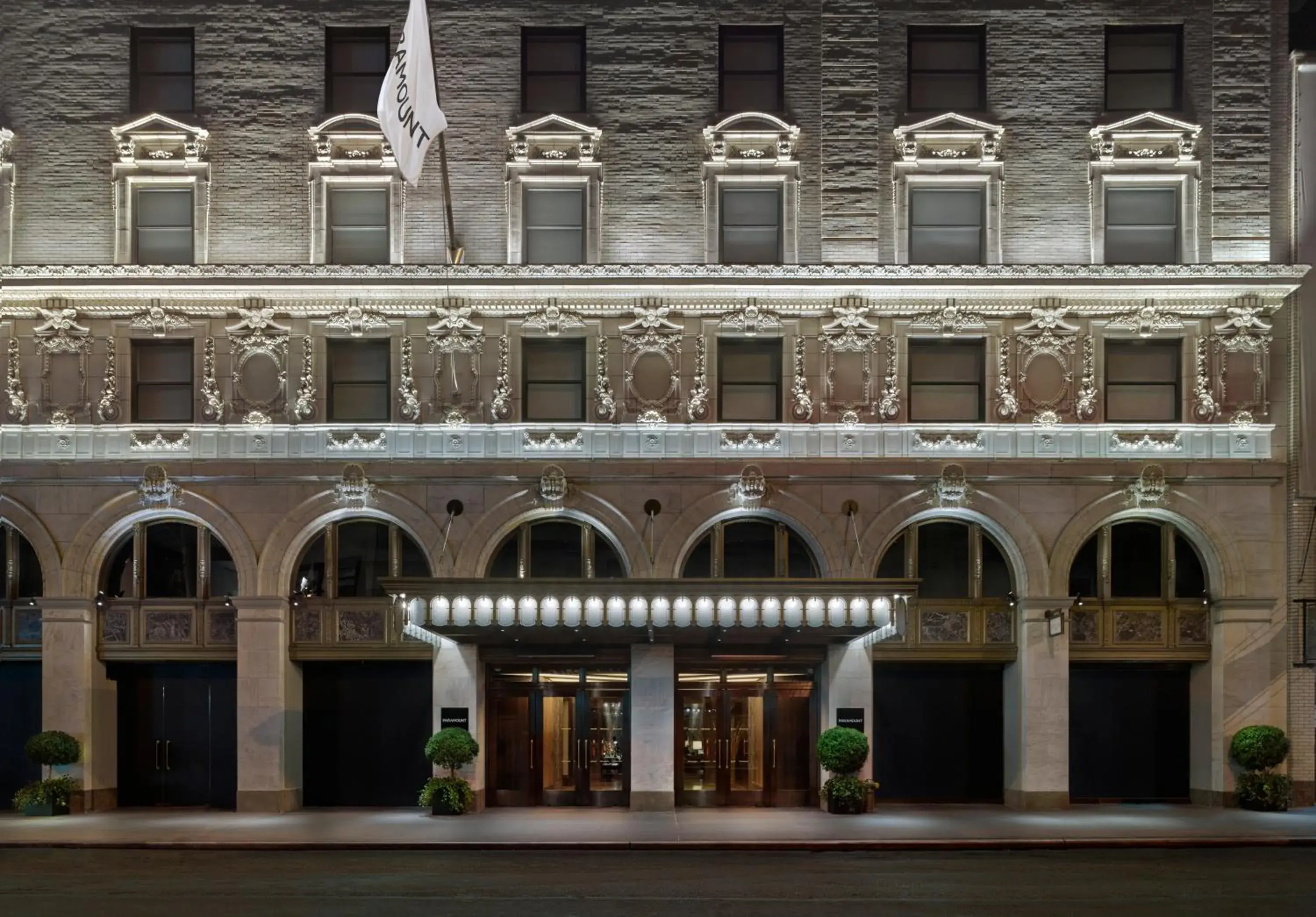 Property building in Paramount Hotel Times Square Property building in Paramount Hotel Times Square