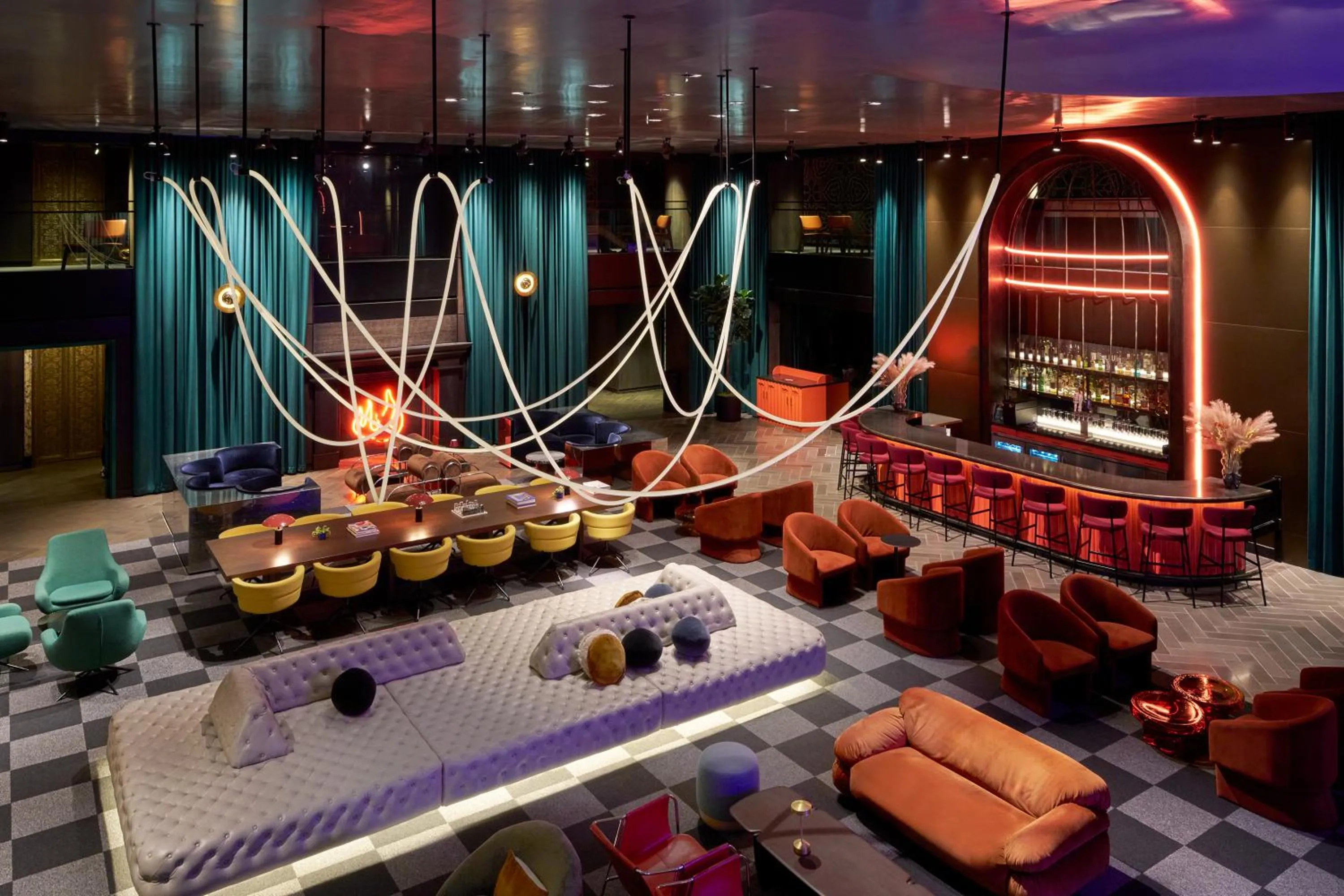 Lobby or reception in Paramount Times Square - A Generator Hotel