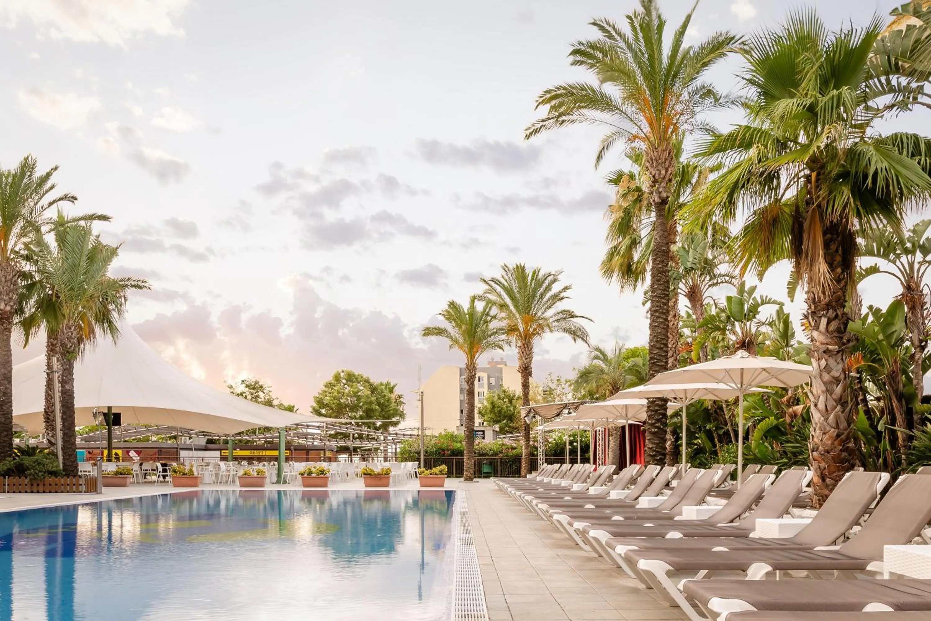 Swimming pool in ALEGRIA Caprici Verd 4 Sup