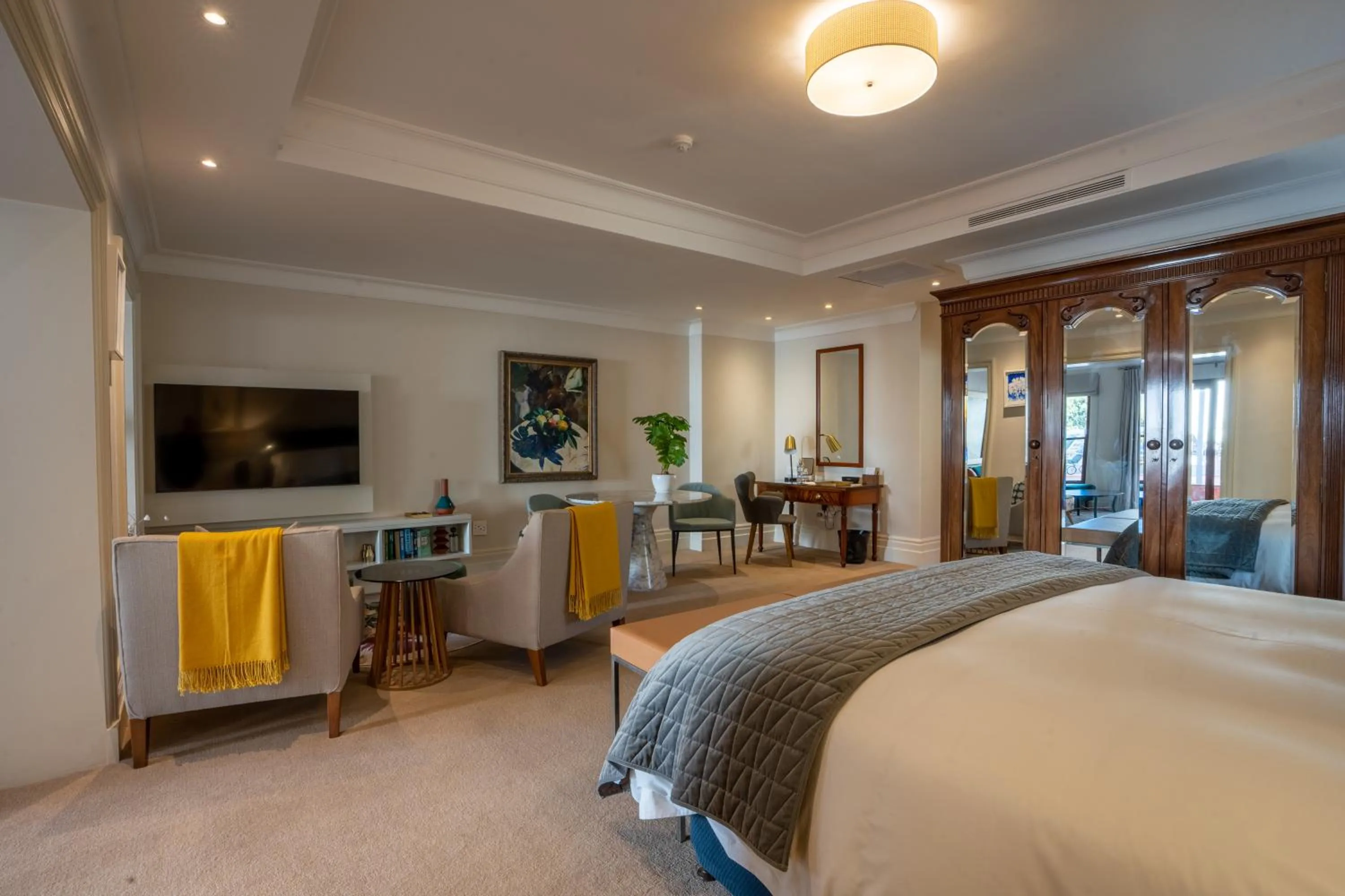 Bedroom, Bed in Ellerman House