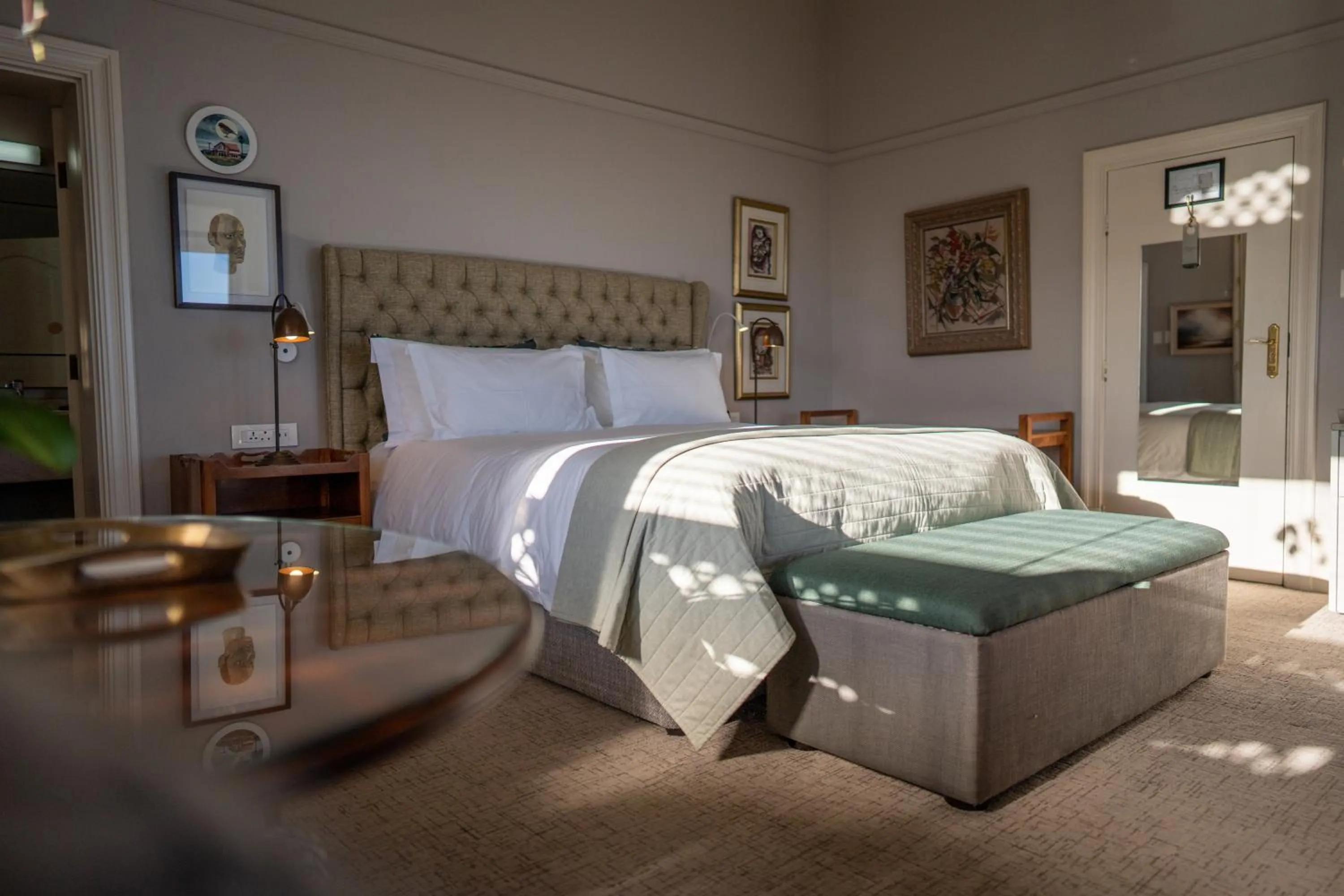 Bedroom, Bed in Ellerman House