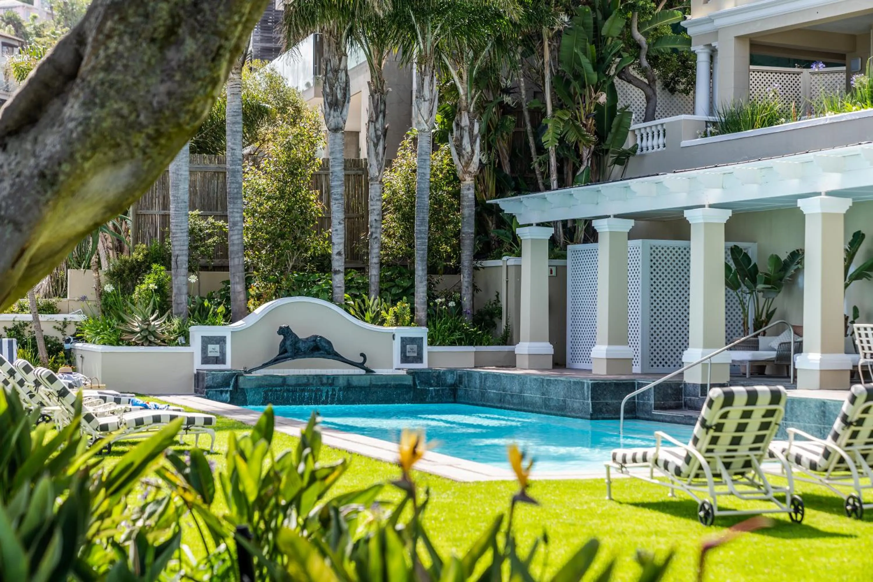 Swimming pool in Ellerman House