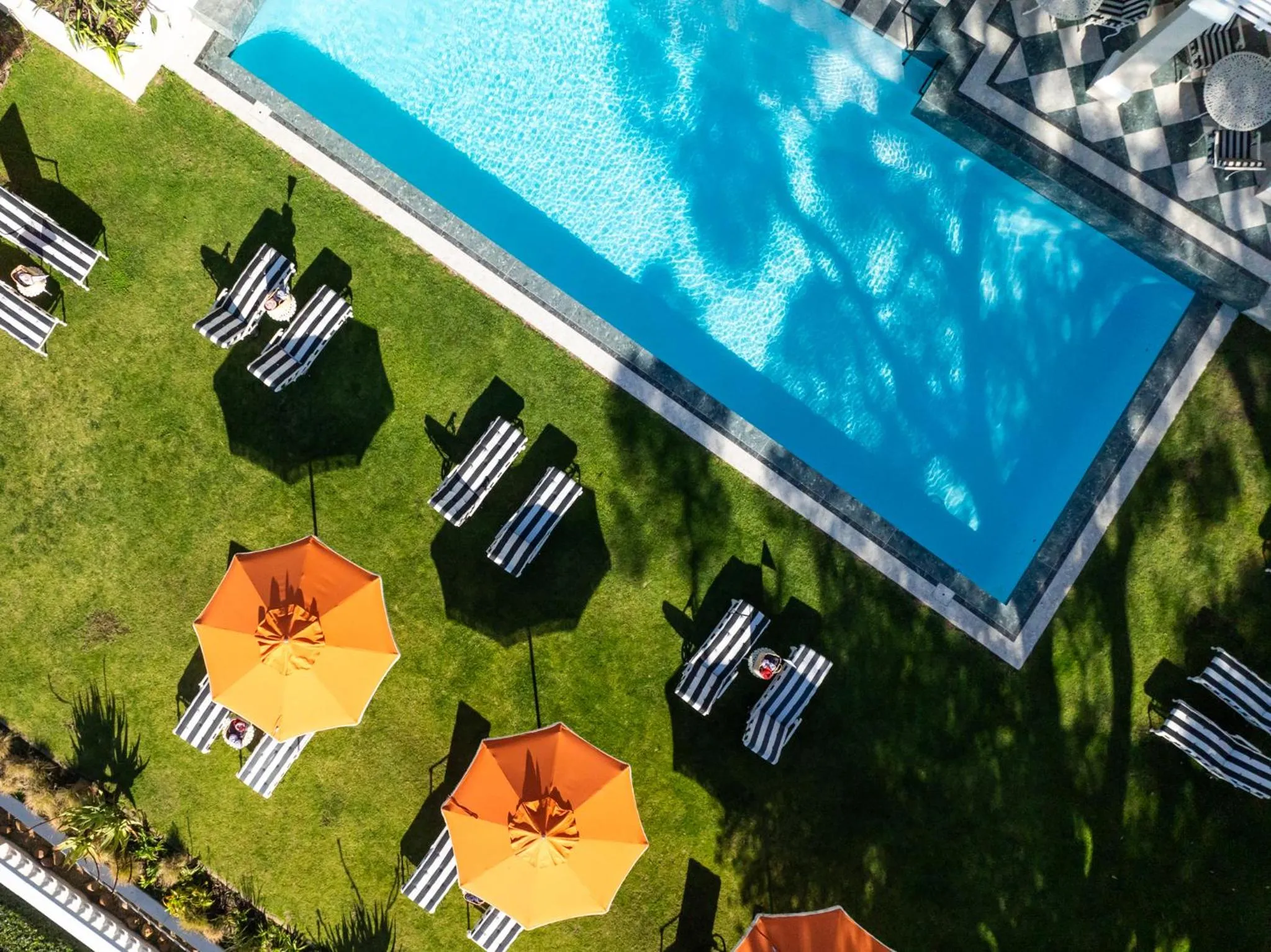 Swimming pool in Ellerman House