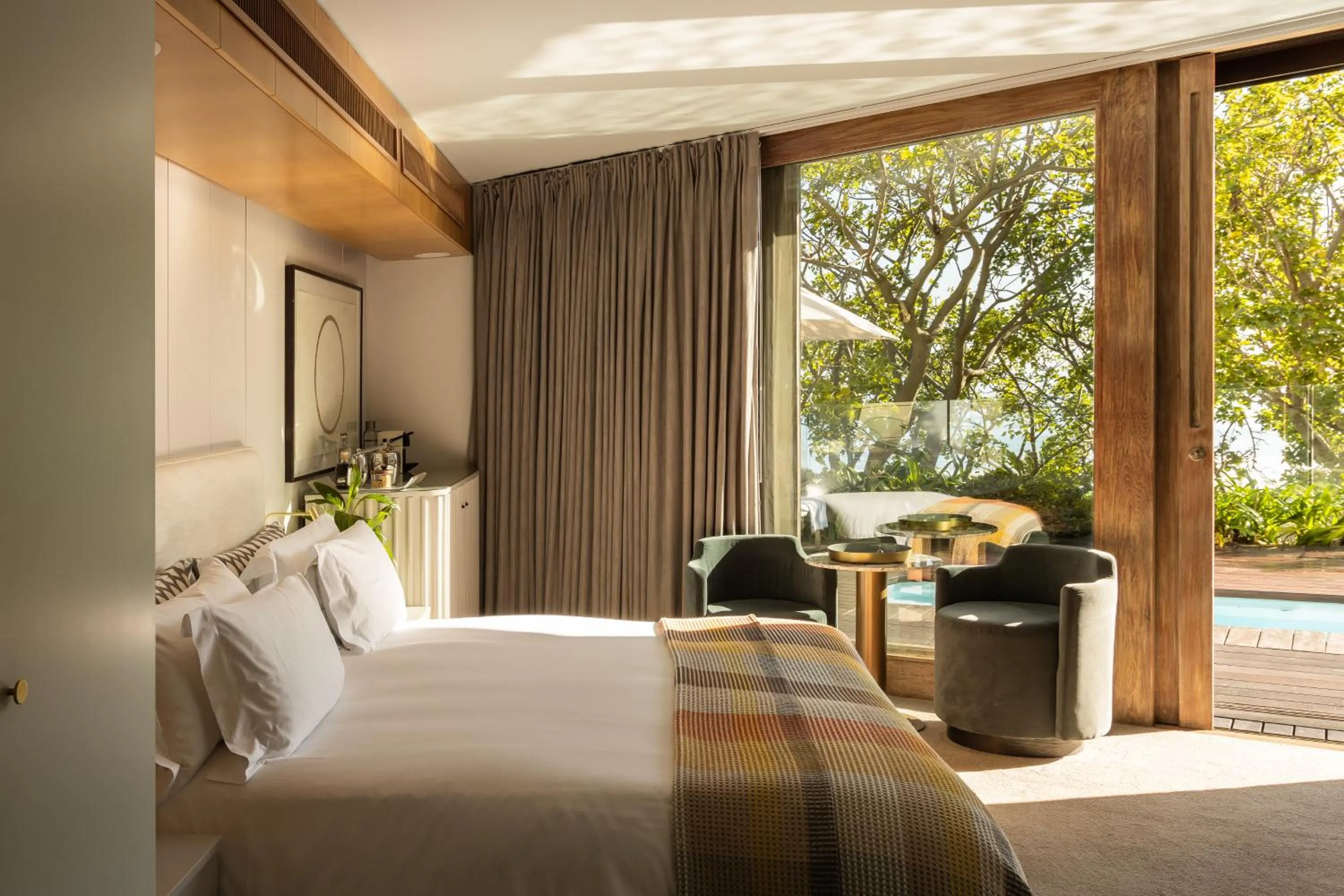 Bedroom, Bed in Ellerman House