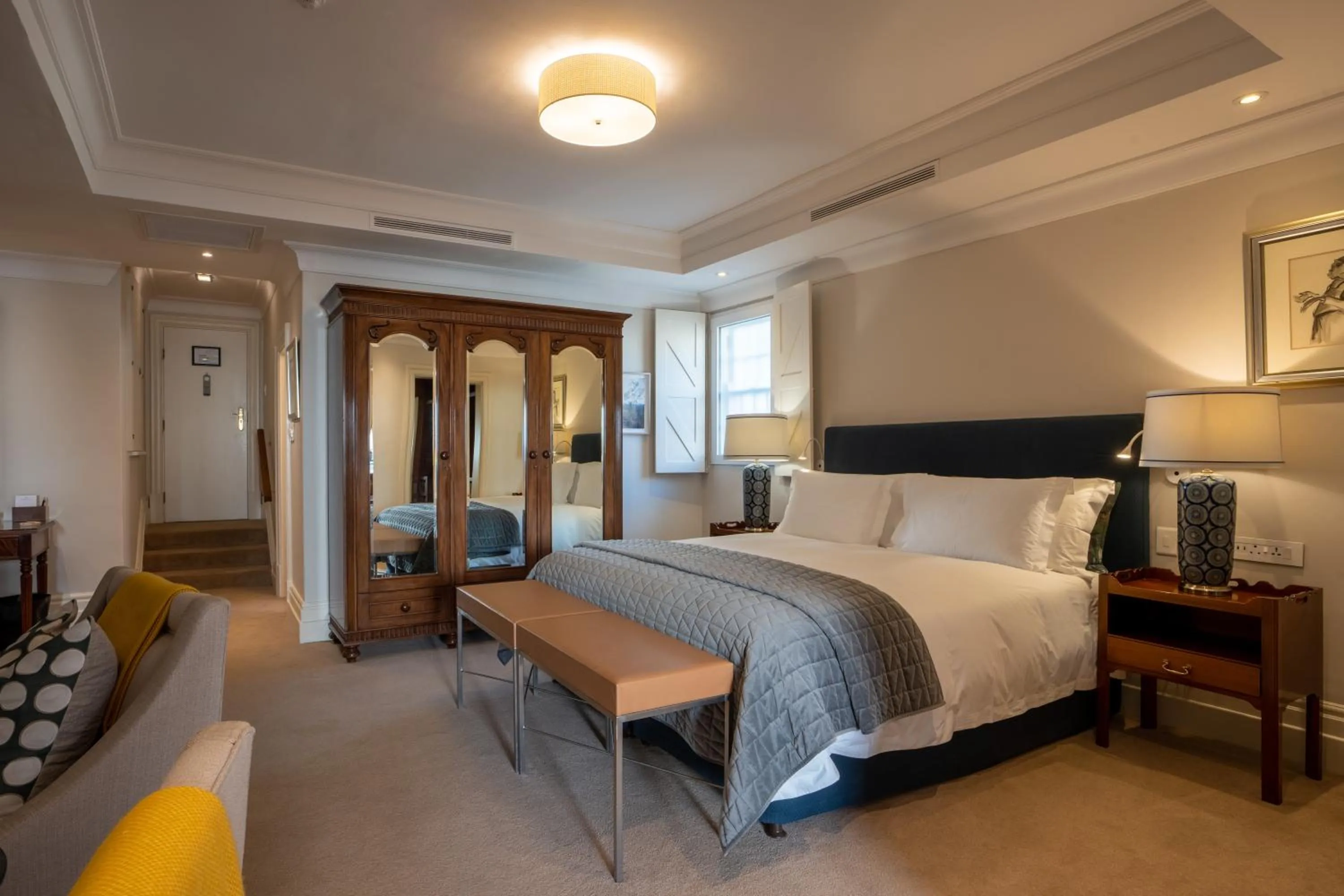 Bedroom, Bed in Ellerman House