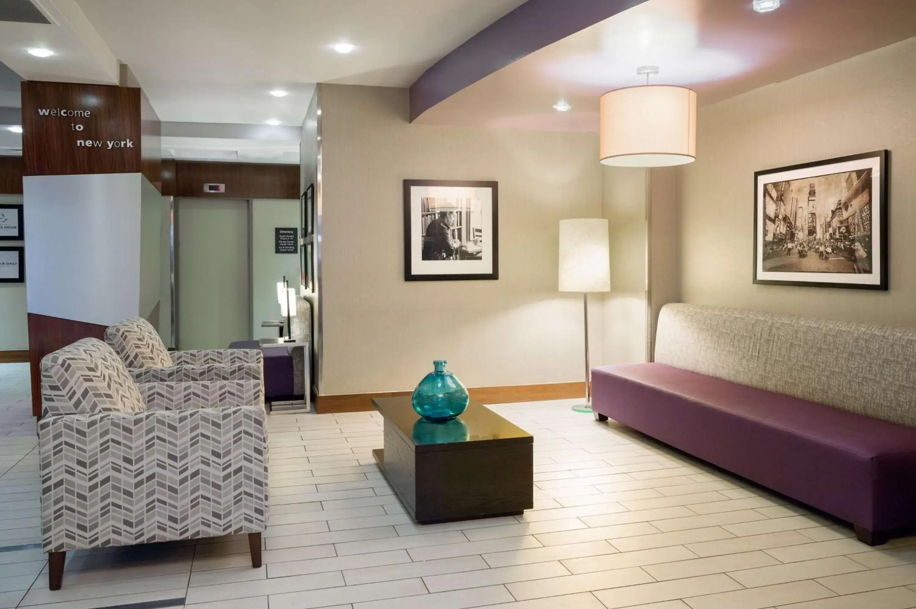 Lobby or reception in Hampton Inn Madison Square Garden Lobby or reception in Hampton Inn Madison Square Garden