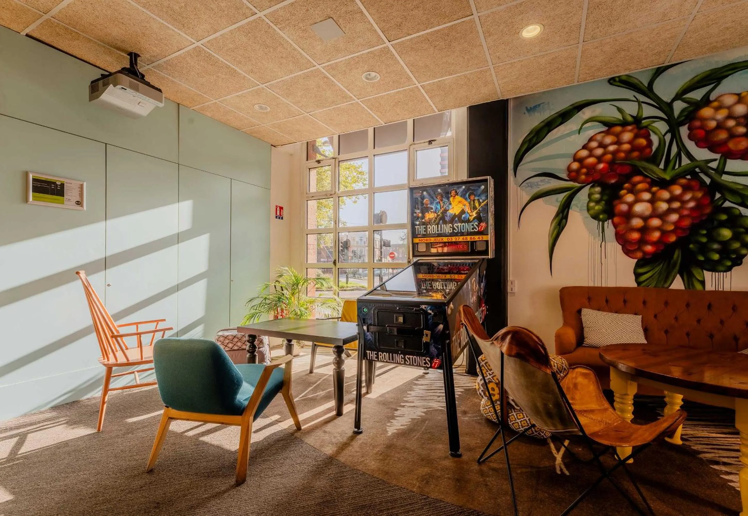 Seating area in B&B HOTEL Lille Roubaix Centre Grand-Place