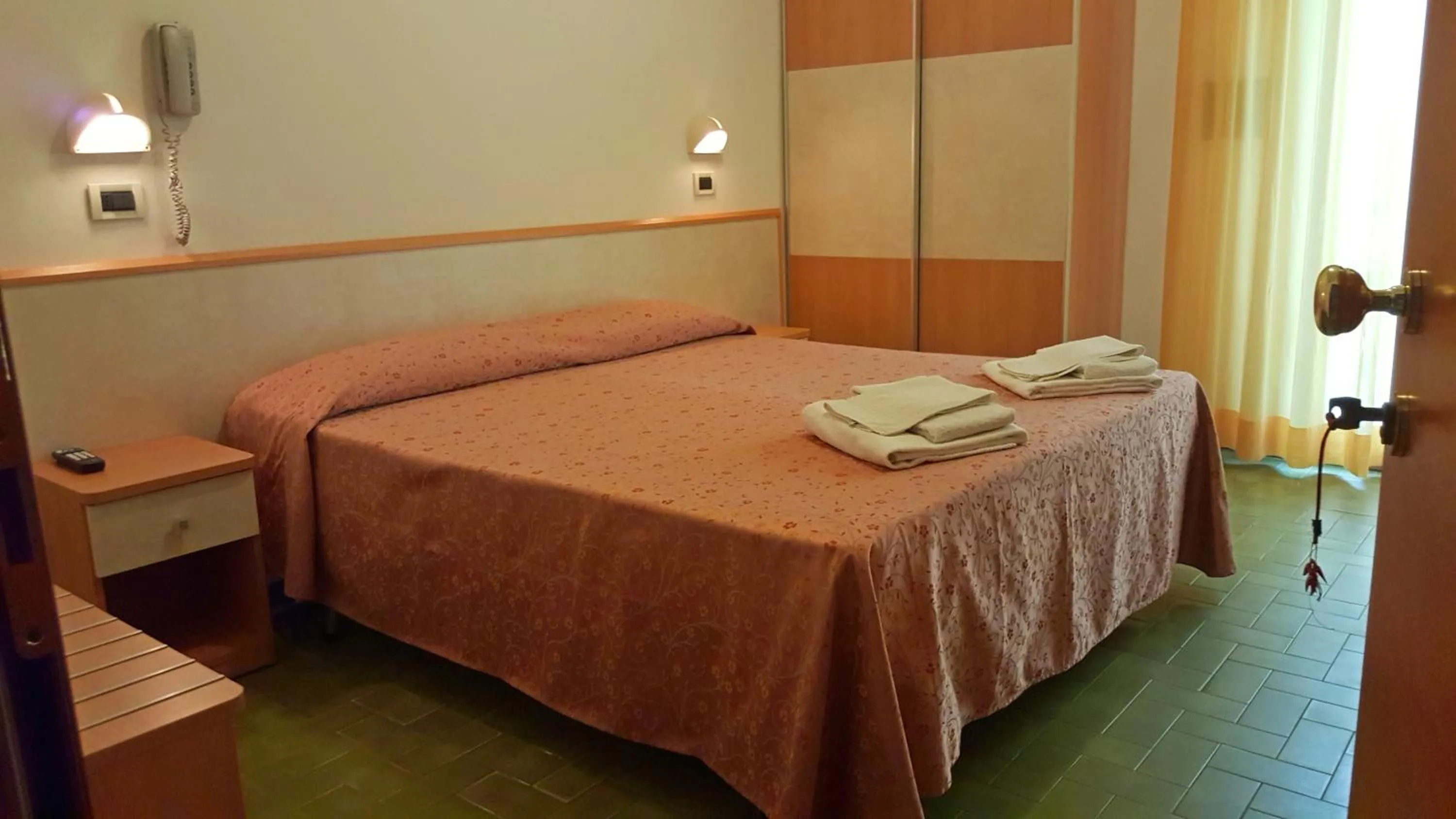 Photo of the whole room, Bed in Hotel St. Moritz