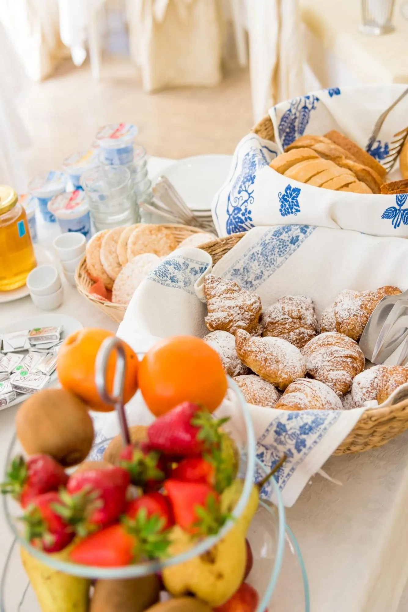 Buffet breakfast in Hotel St. Moritz