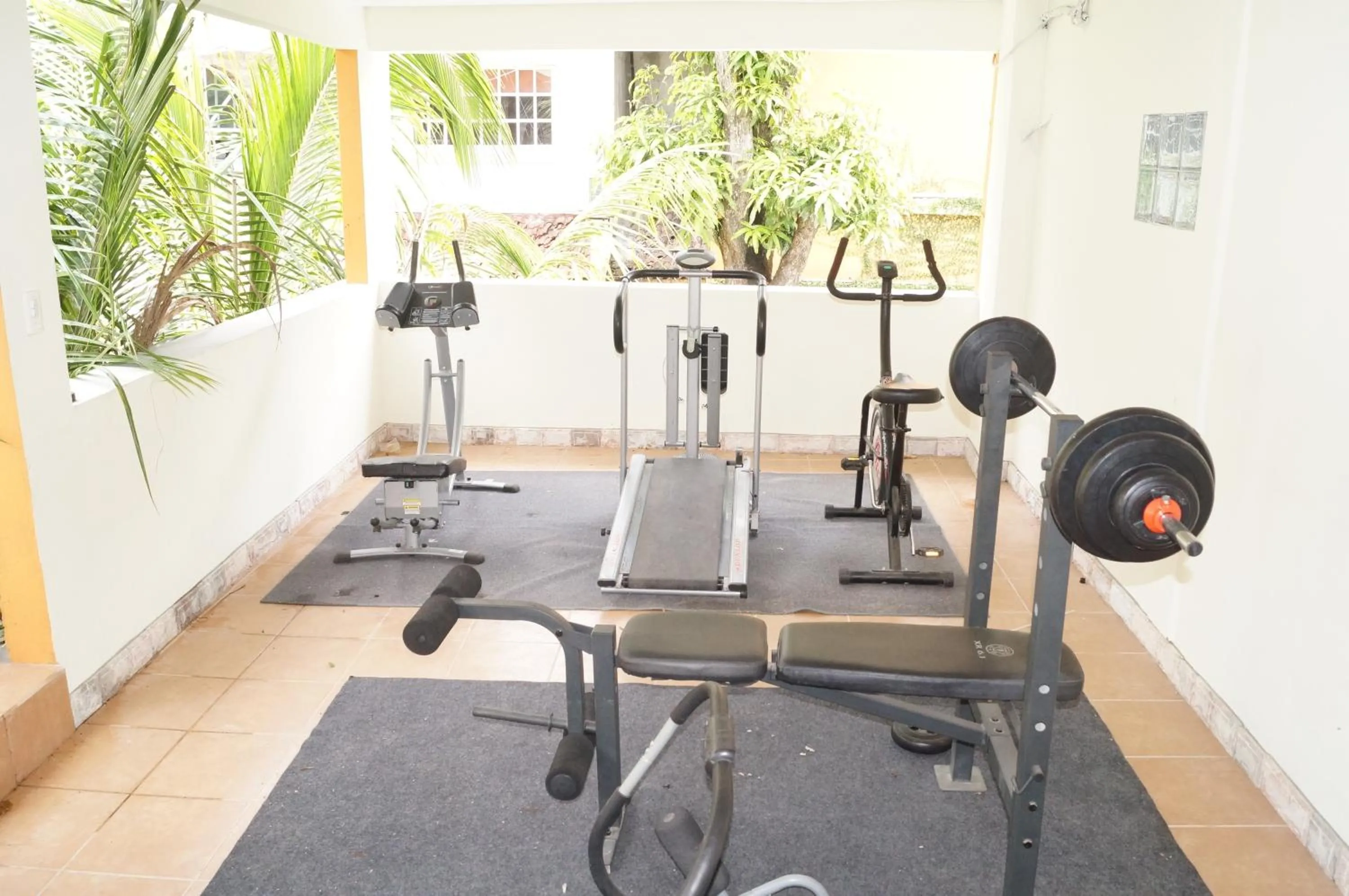 Fitness centre/facilities in Hotel Paraiso Huasteco