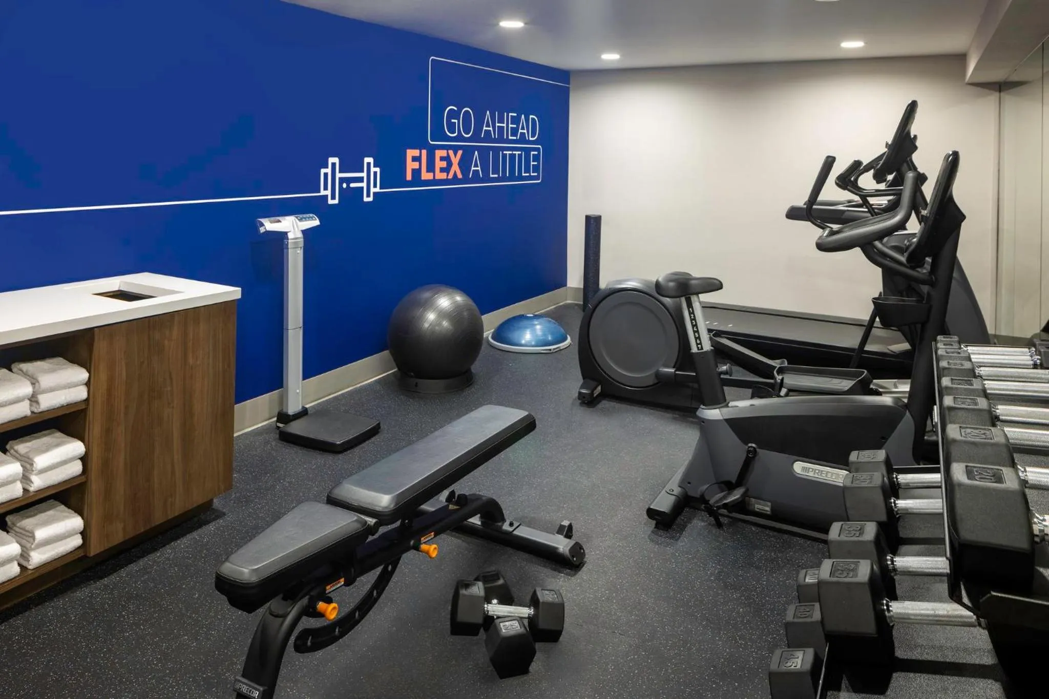 Fitness centre/facilities in Holiday Inn Express NYC Chelsea - NoMad Area by IHG