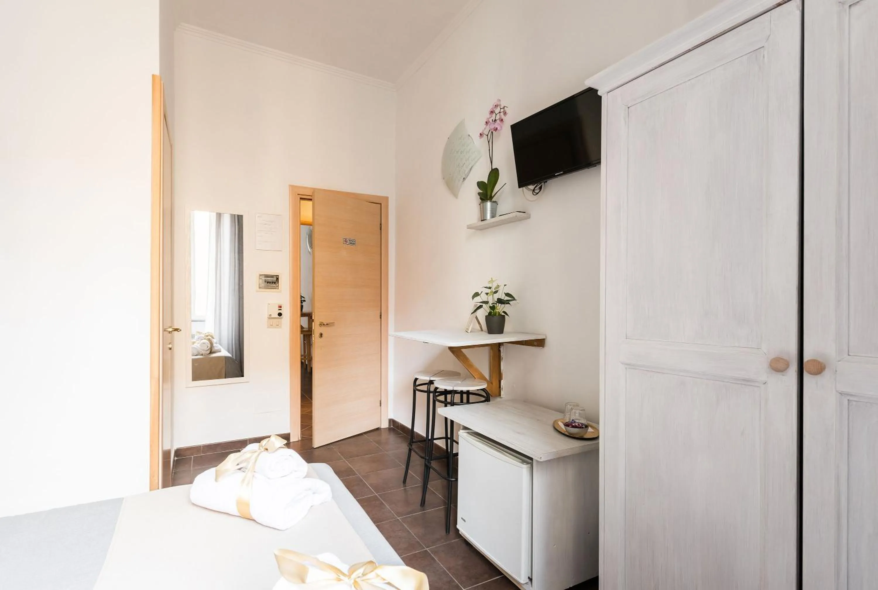 Bed in Domus Victoria Guest House