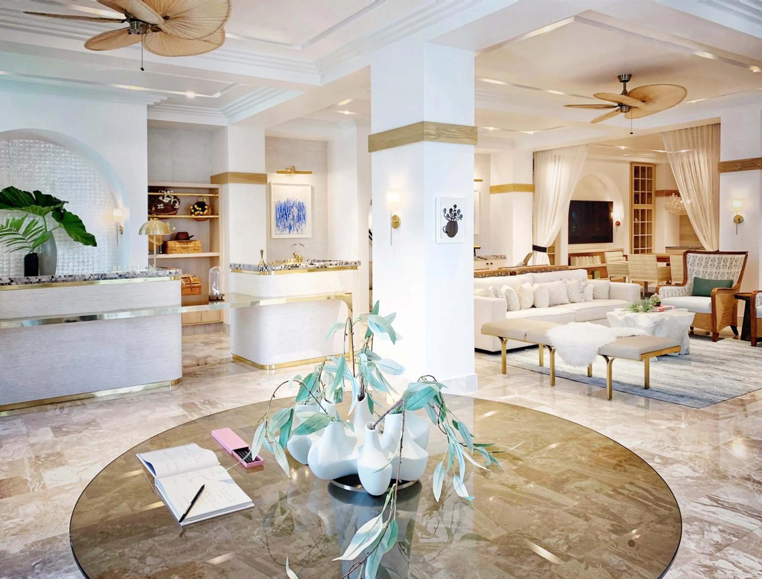 Lobby or reception in White Elephant Palm Beach