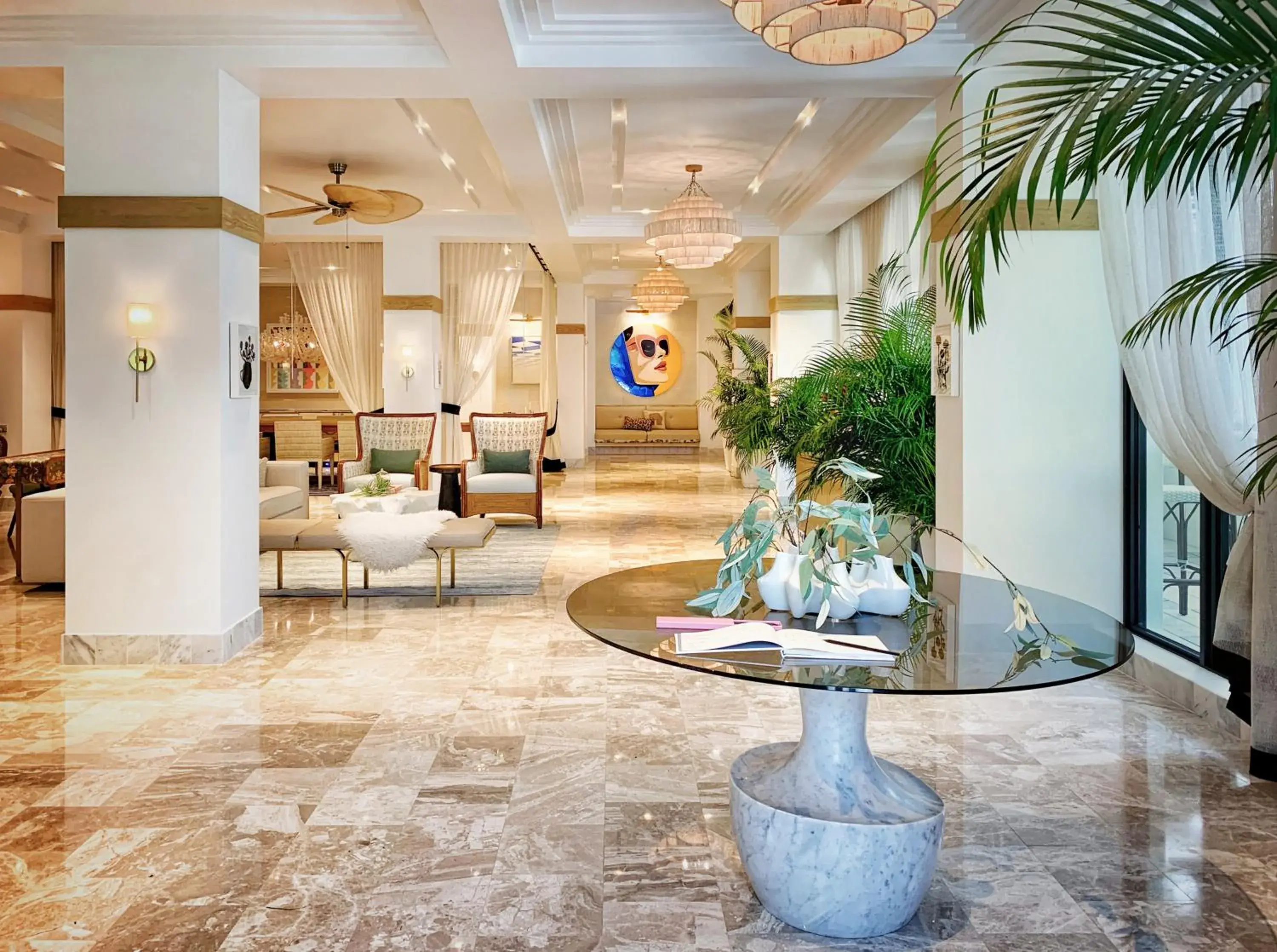 Lobby or reception in White Elephant Palm Beach Lobby or reception in White Elephant Palm Beach