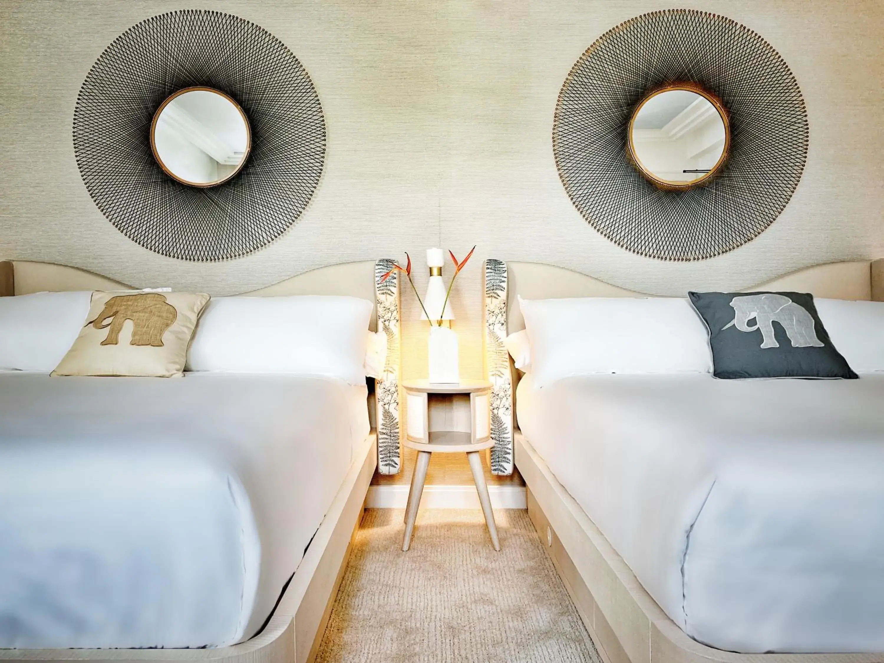 Bedroom, Bed in White Elephant Palm Beach Bedroom, Bed in White Elephant Palm Beach