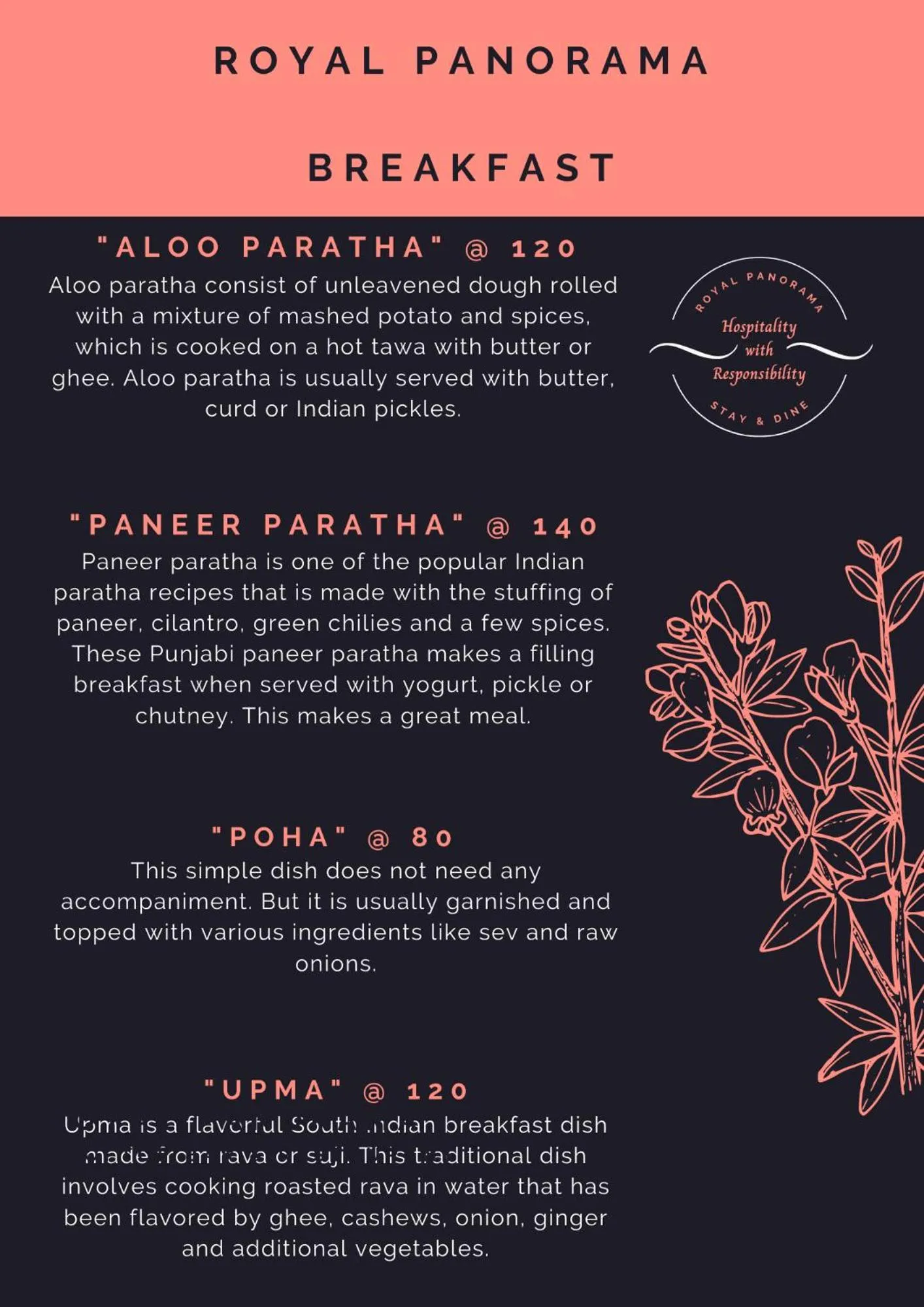 Restaurant/places to eat in Hotel Royal Panorama