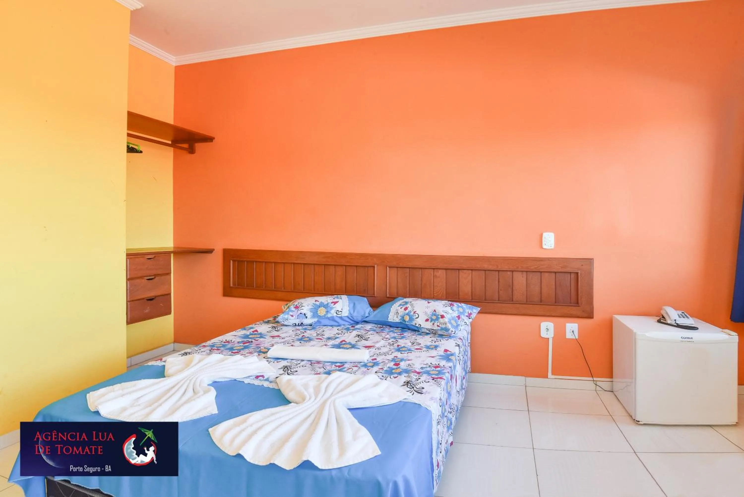 Bed in Pousada Lua de Tomate