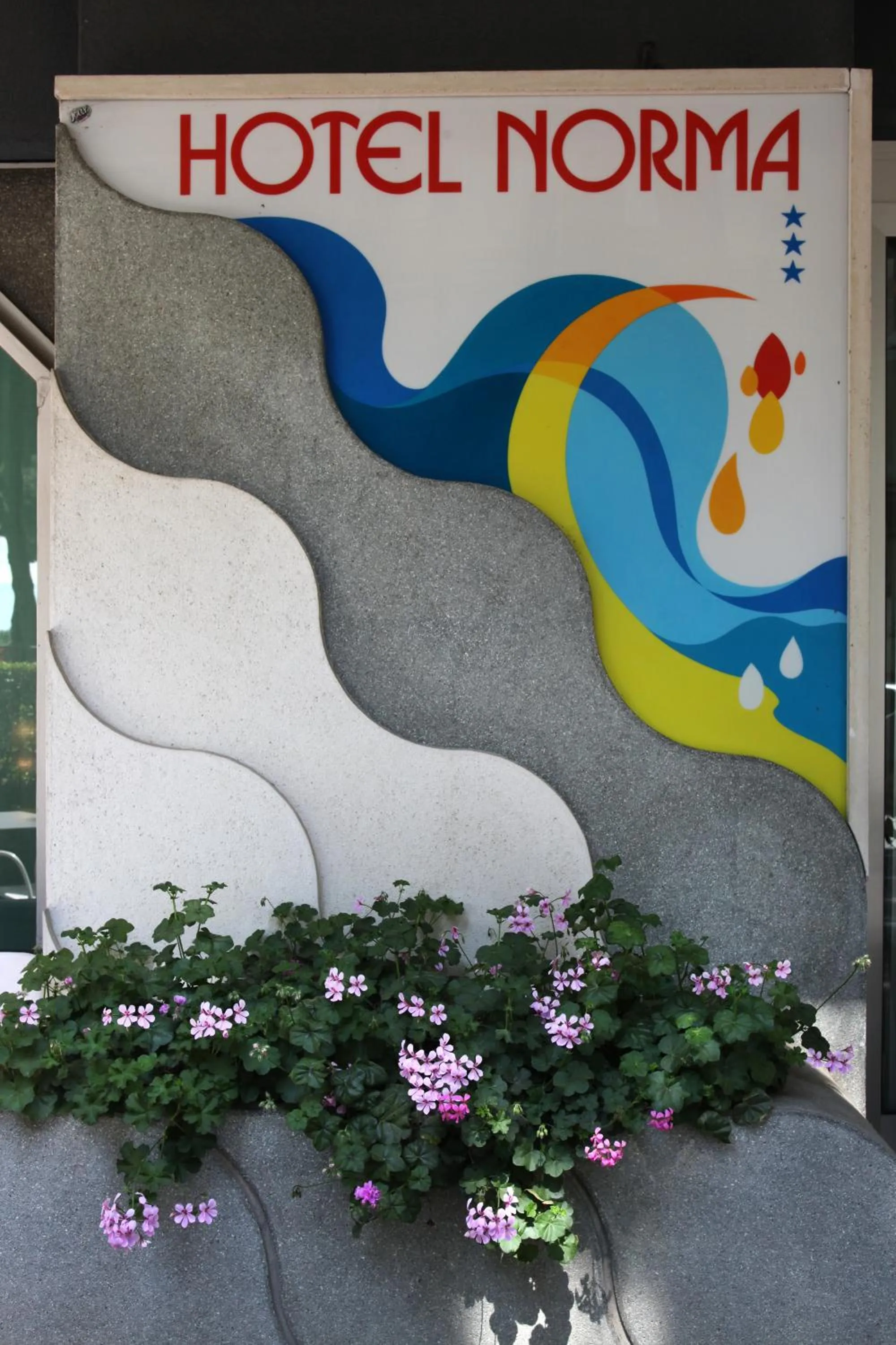 Facade/entrance in Hotel Norma